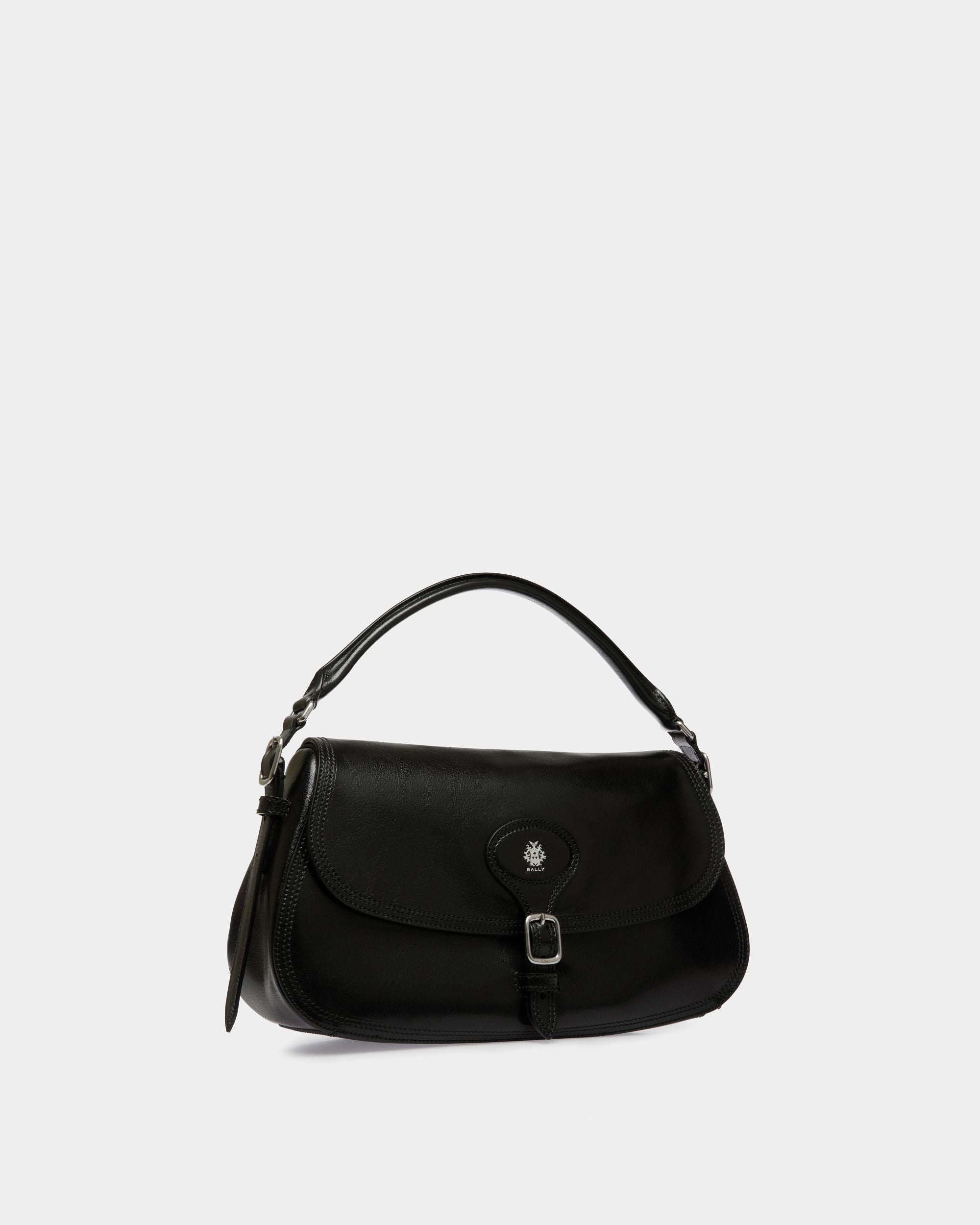 Bally Global - Beckett Shoulder Bag in Black Leather - Black