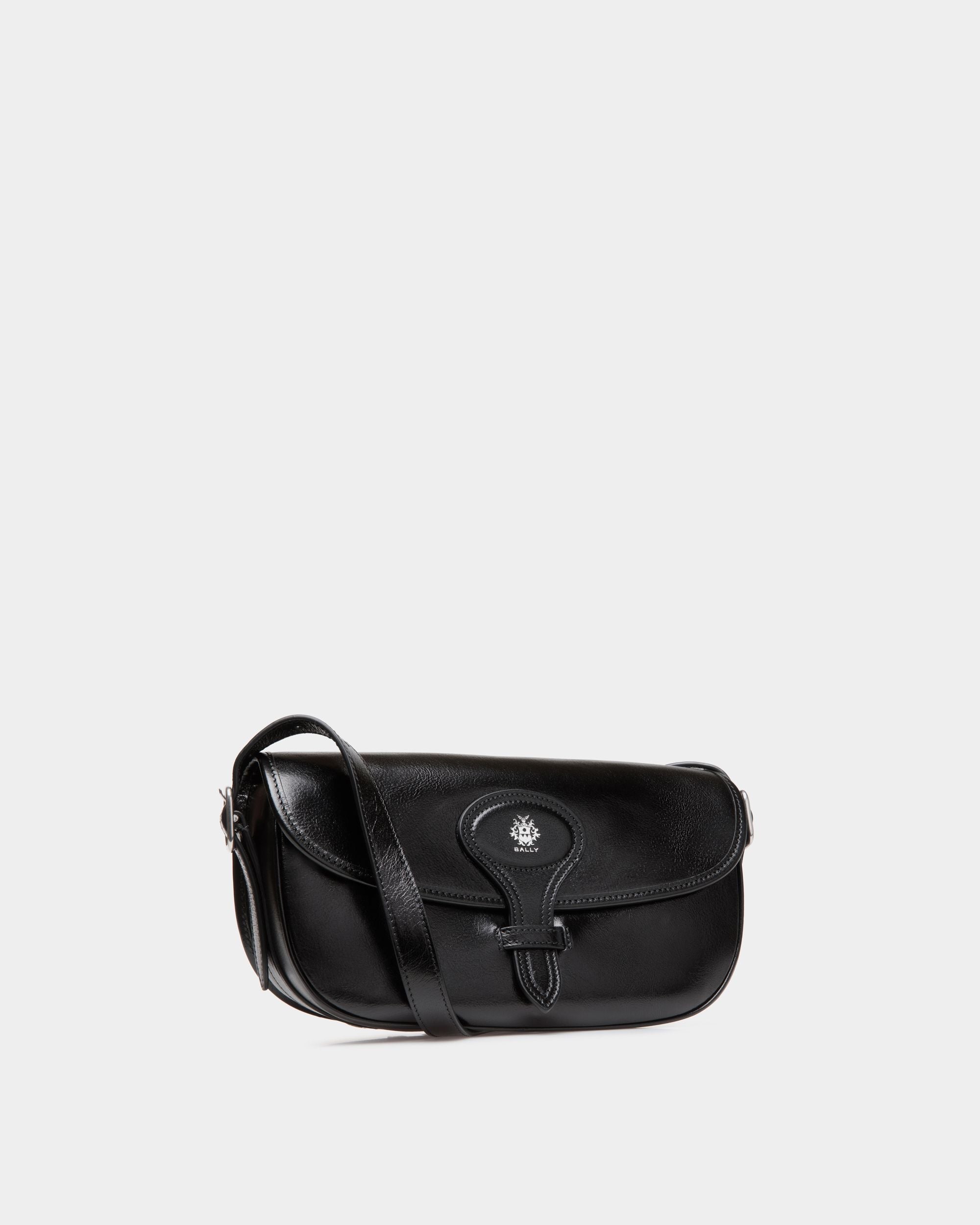 Bally Global - Sac À Bandoulière Beckett En Cuir Noir - Noir