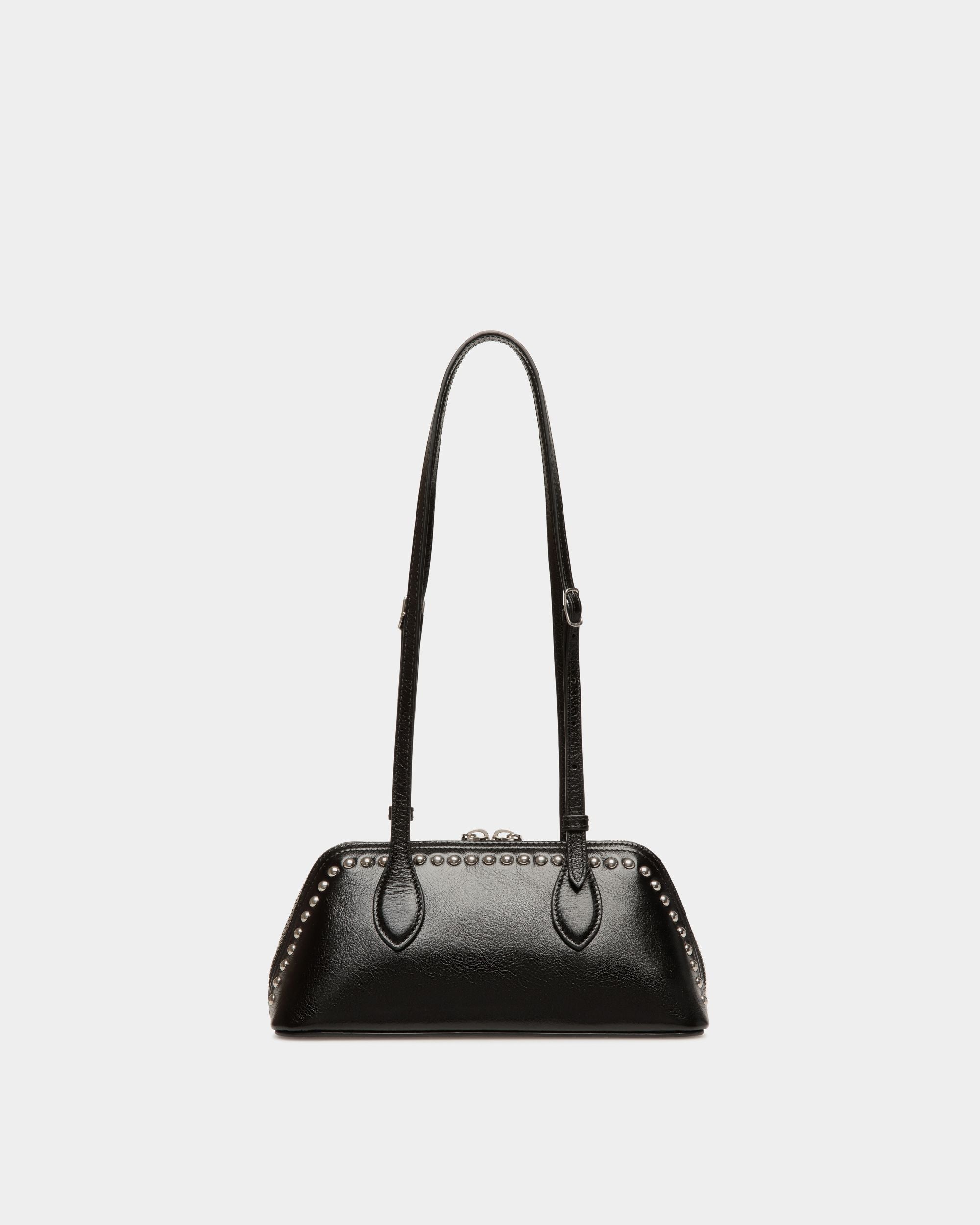 Bally Global - Ray Minibag in Black Leather With Studs - Black