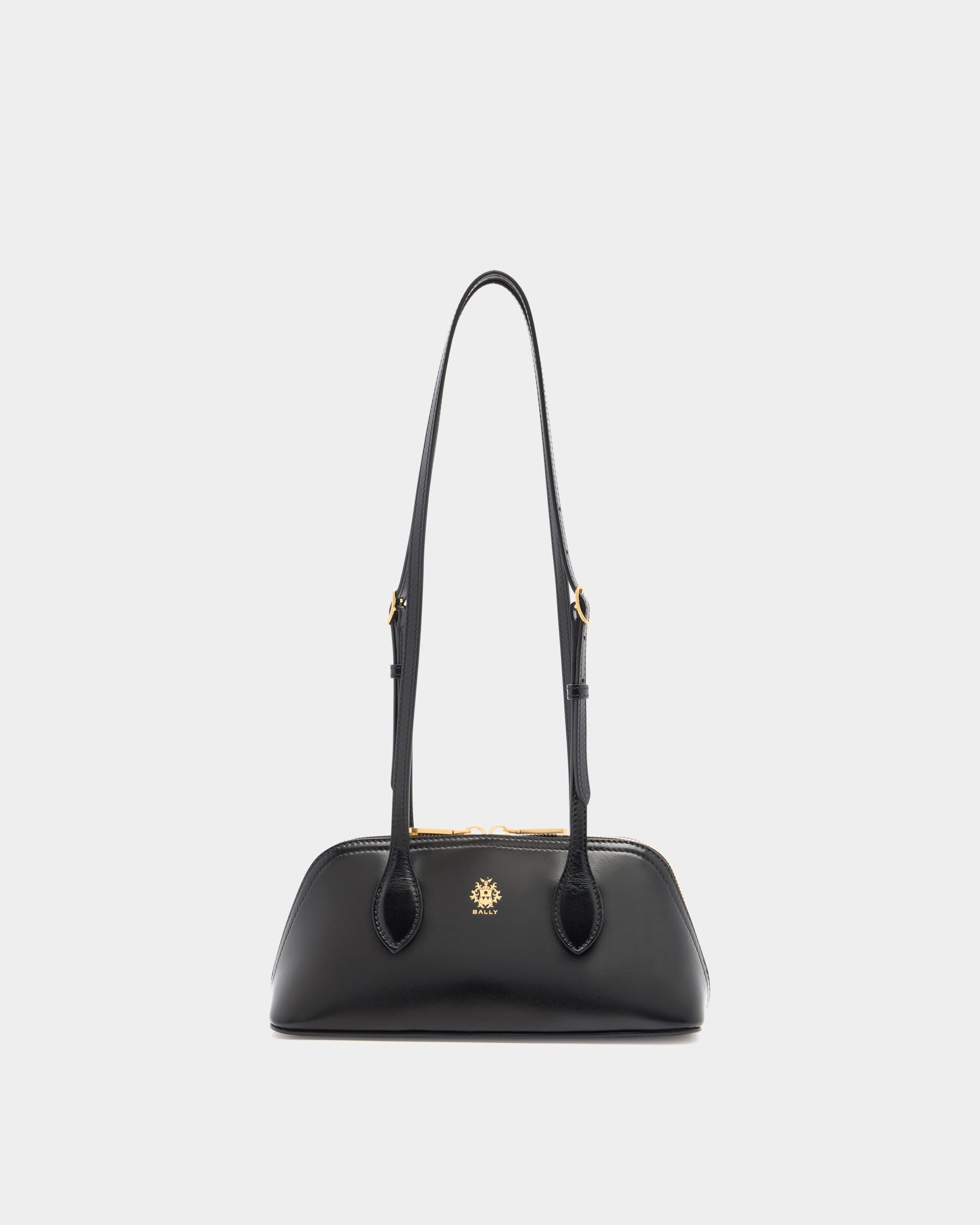 Bally Global - Praline Minibag in Black Leather - Black
