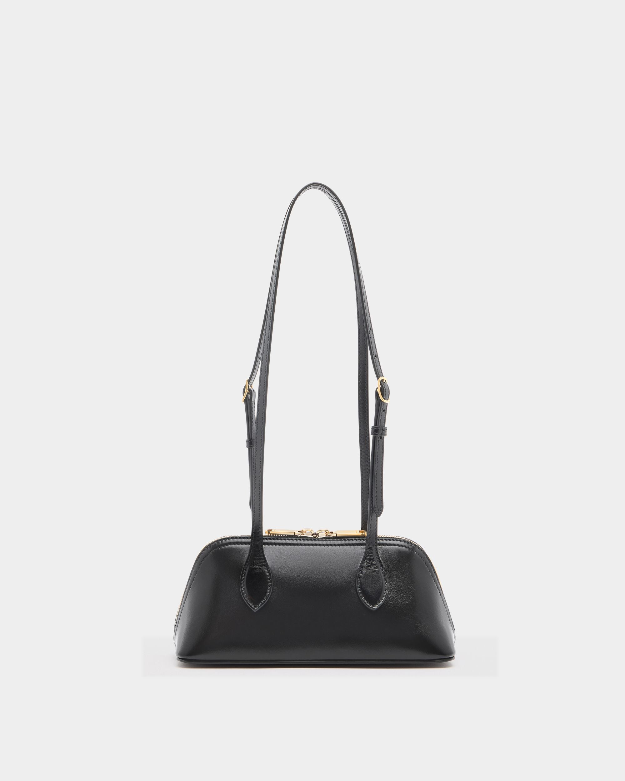 Bally Global - Praline Minibag in Black Leather - Black