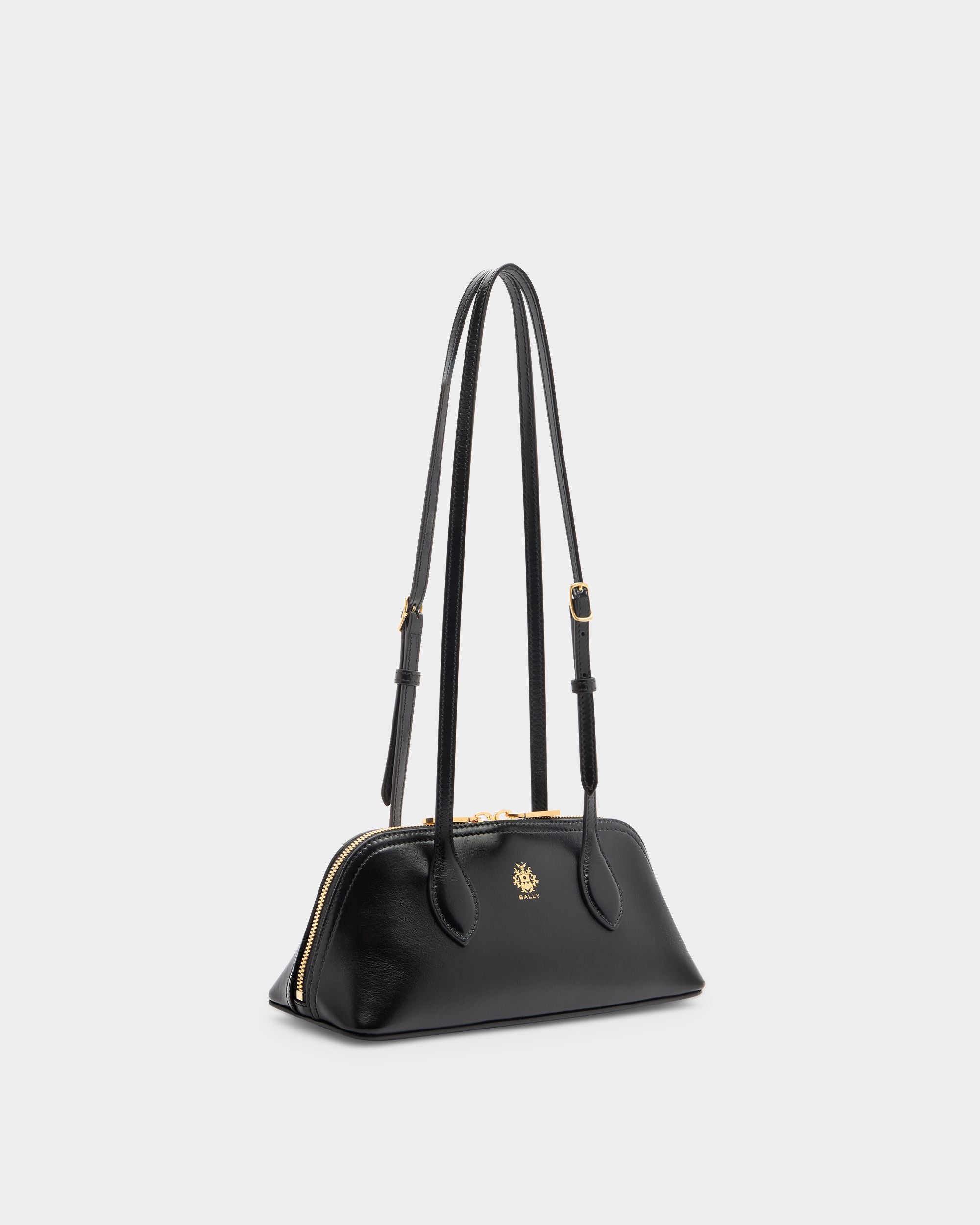 Bally Global - Praline Minibag in Black Leather - Black