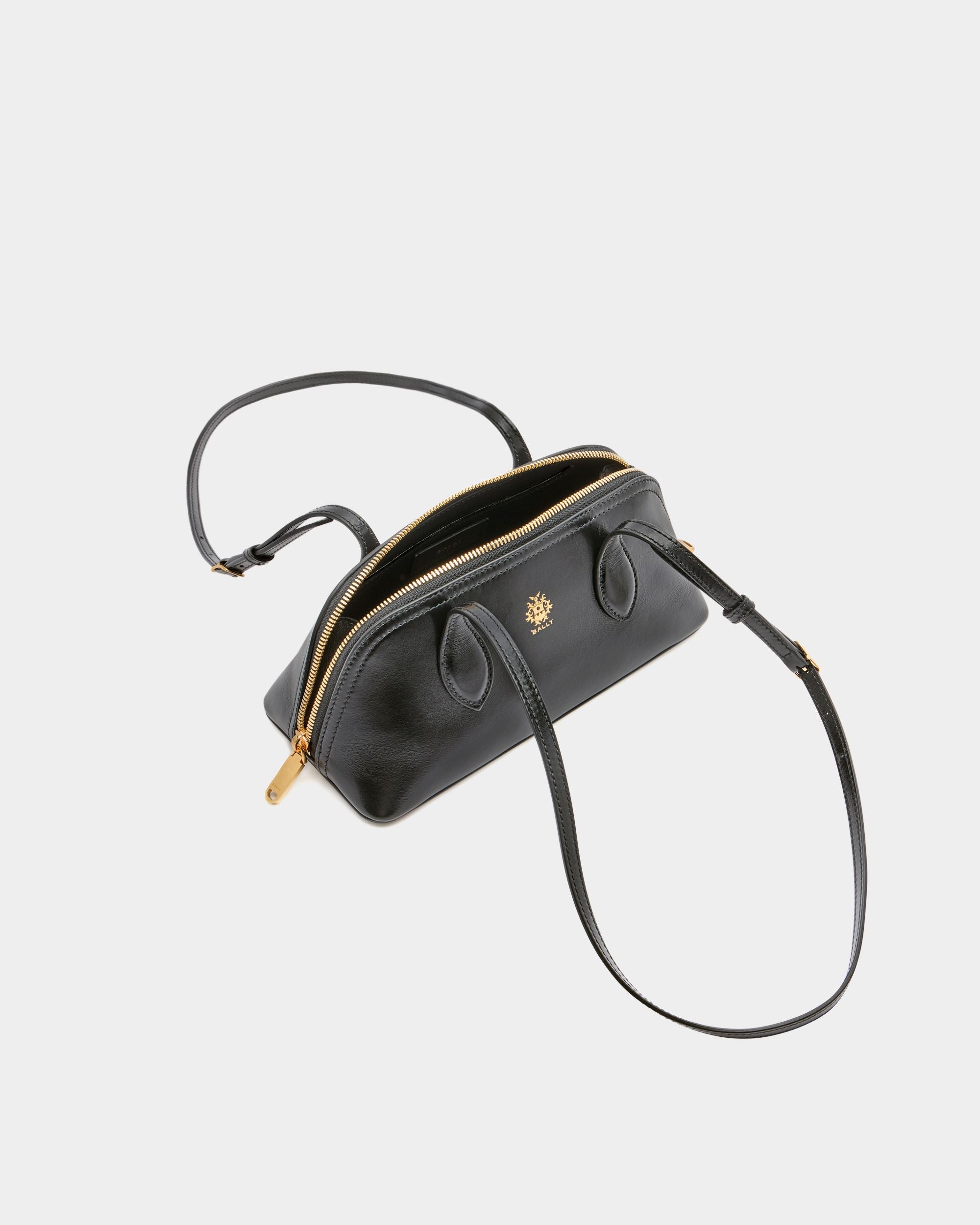 Bally Global - Praline Minibag in Black Leather - Black