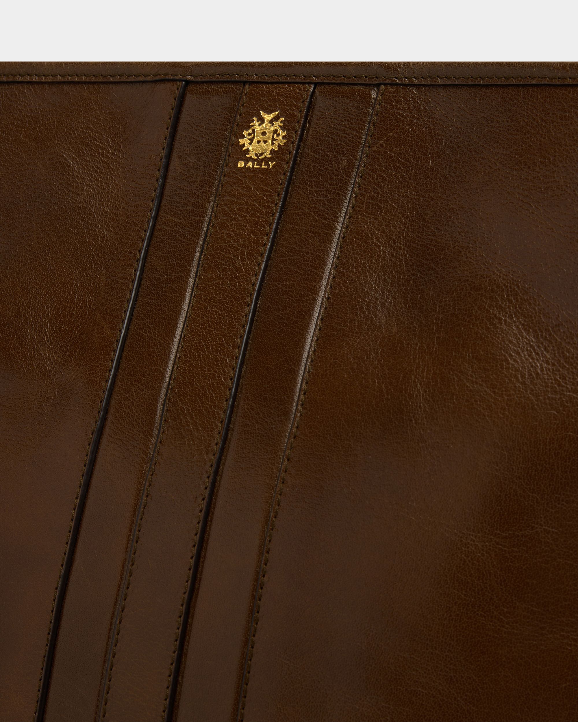 Bally Global - Signature Bucket Bag in Brown Leather - Brown