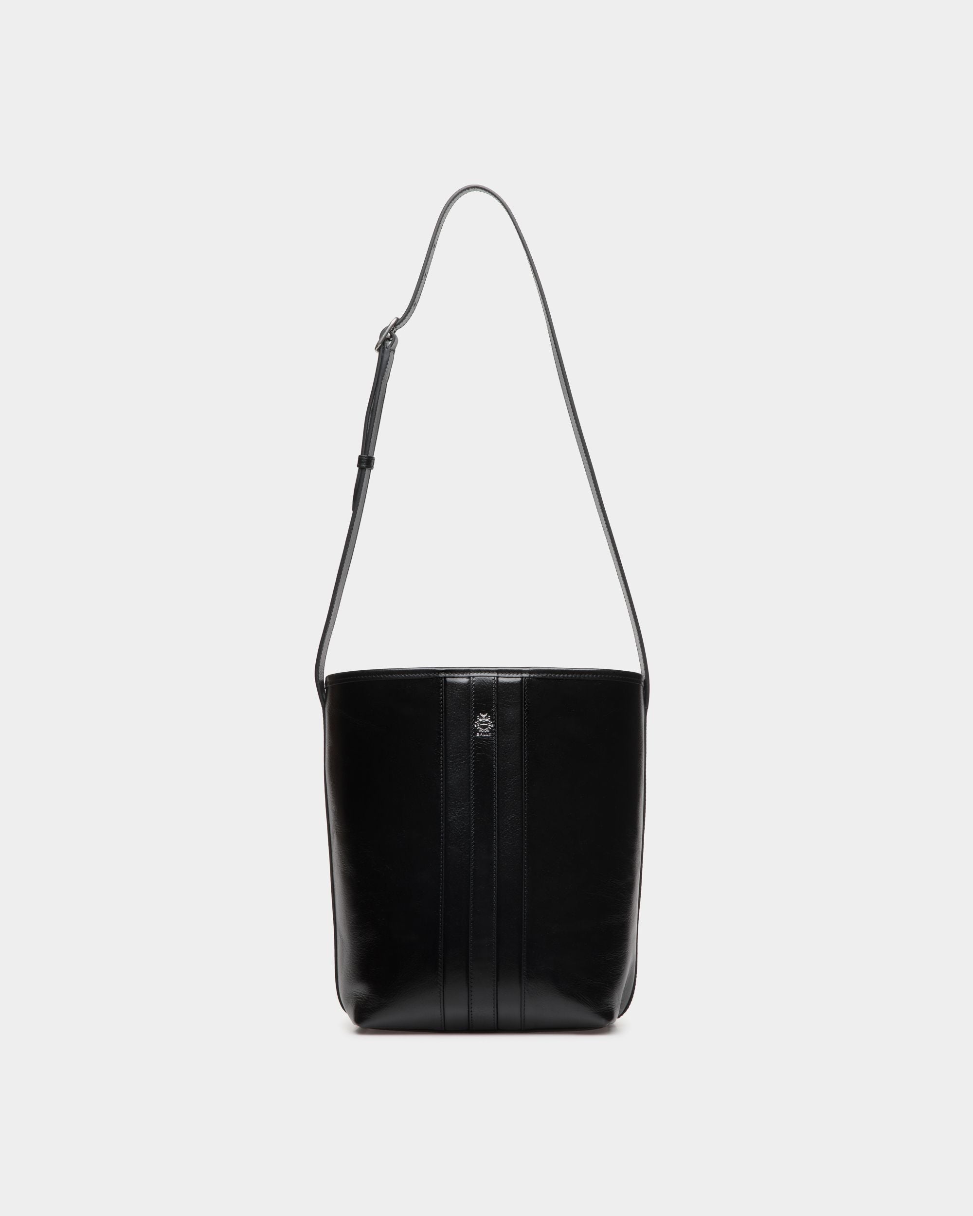 Bally Global - Beckett Bucket Bag in Black Leather - Negro