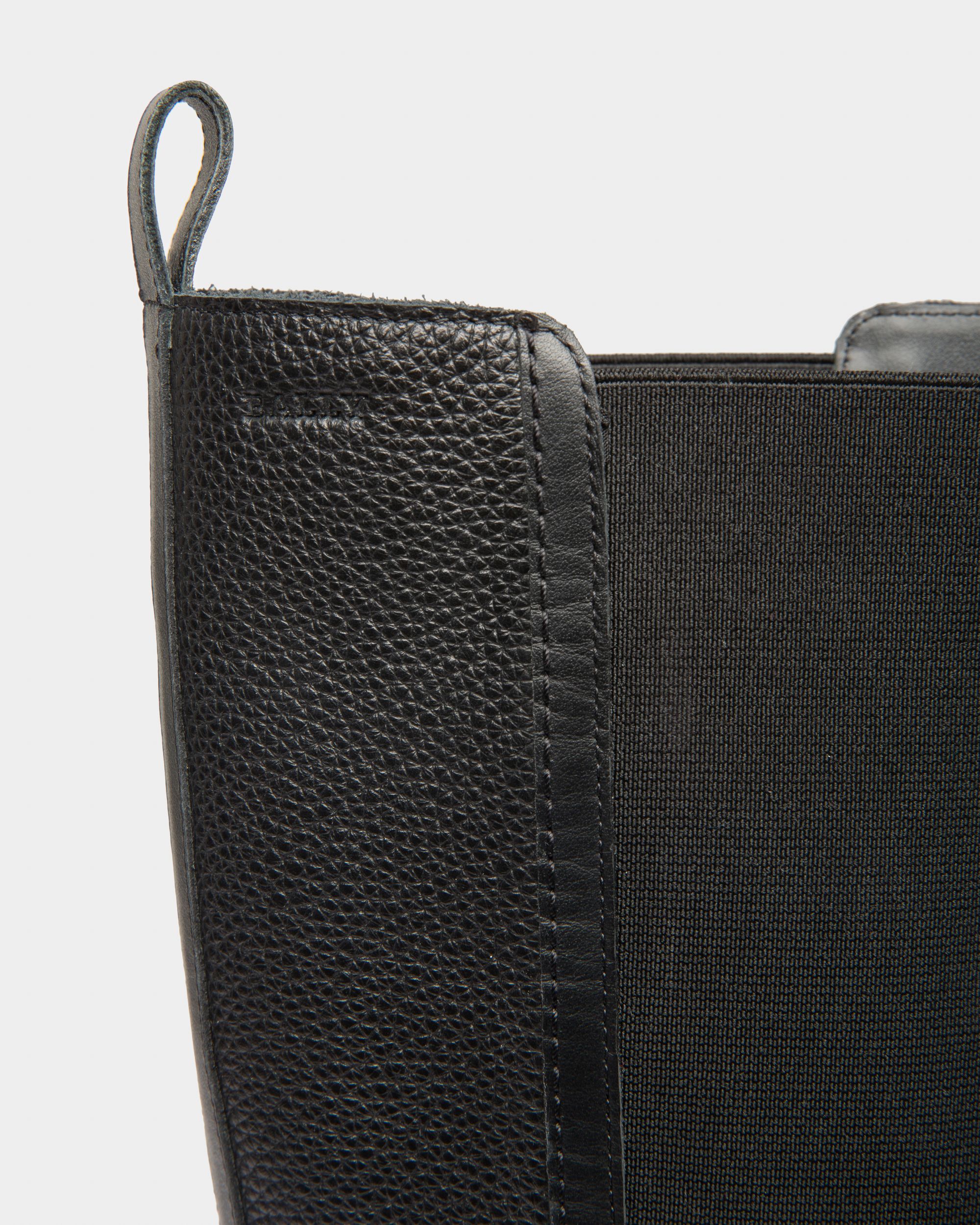 Bally Global - Galeen Leather Long Boots In Black - Black