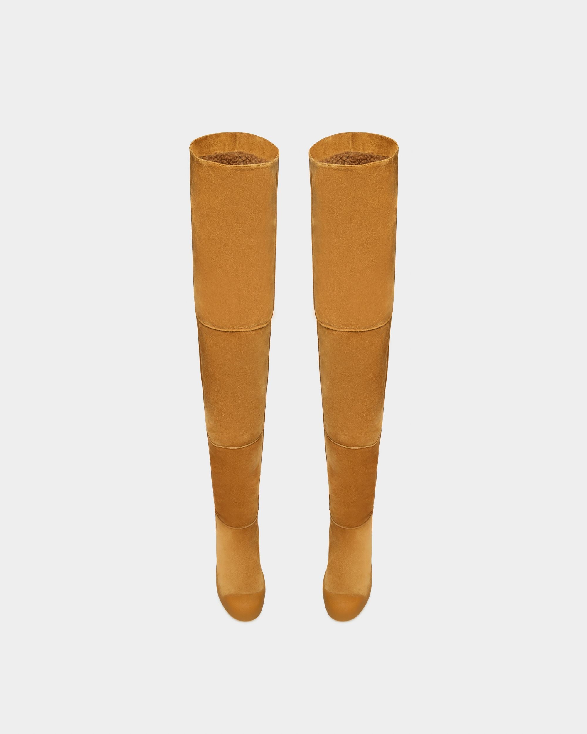 Bally Global - Cortina Leather Long Boots In Camel - Brown