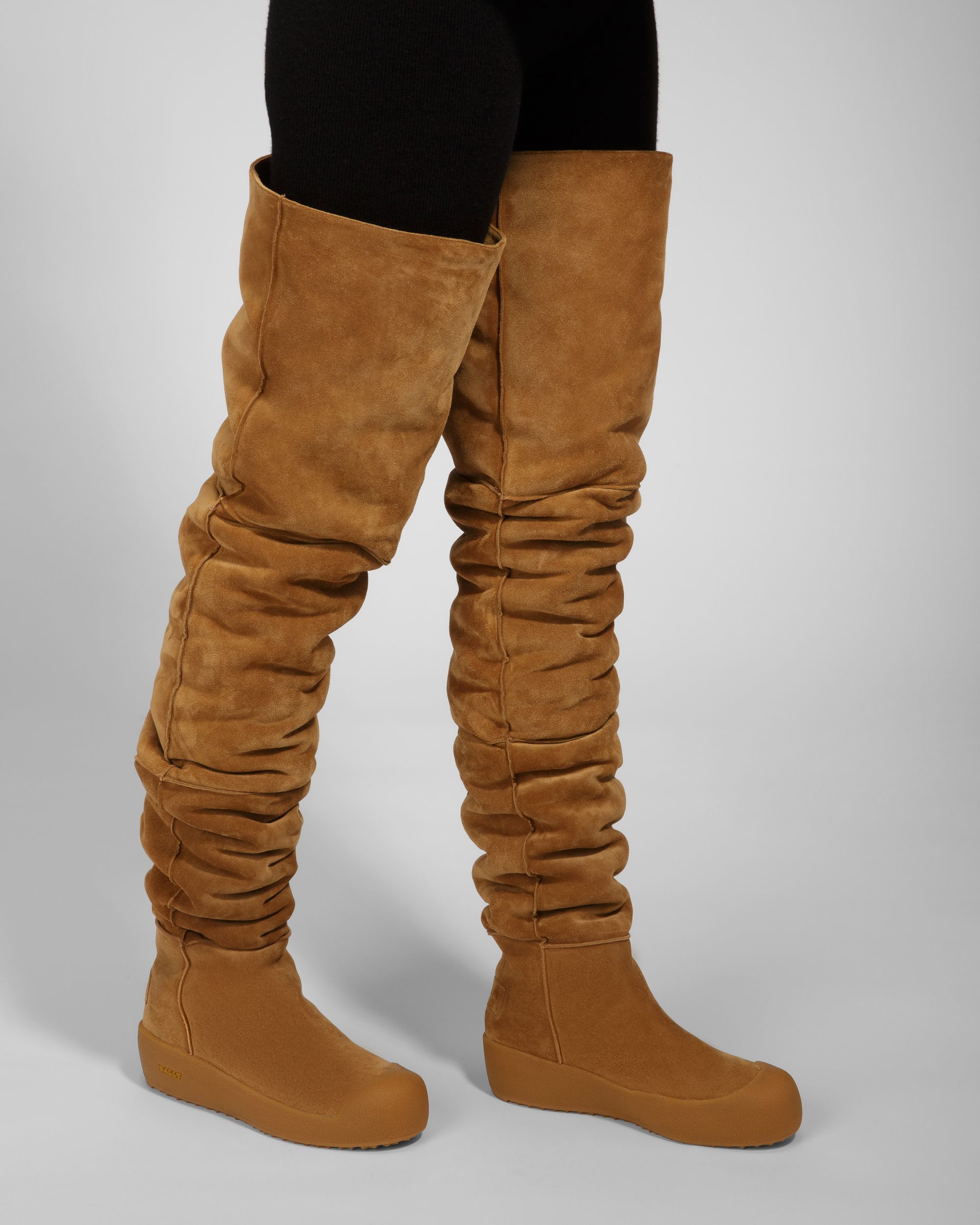 Bally Global - Cortina Leather Long Boots In Camel - Brown