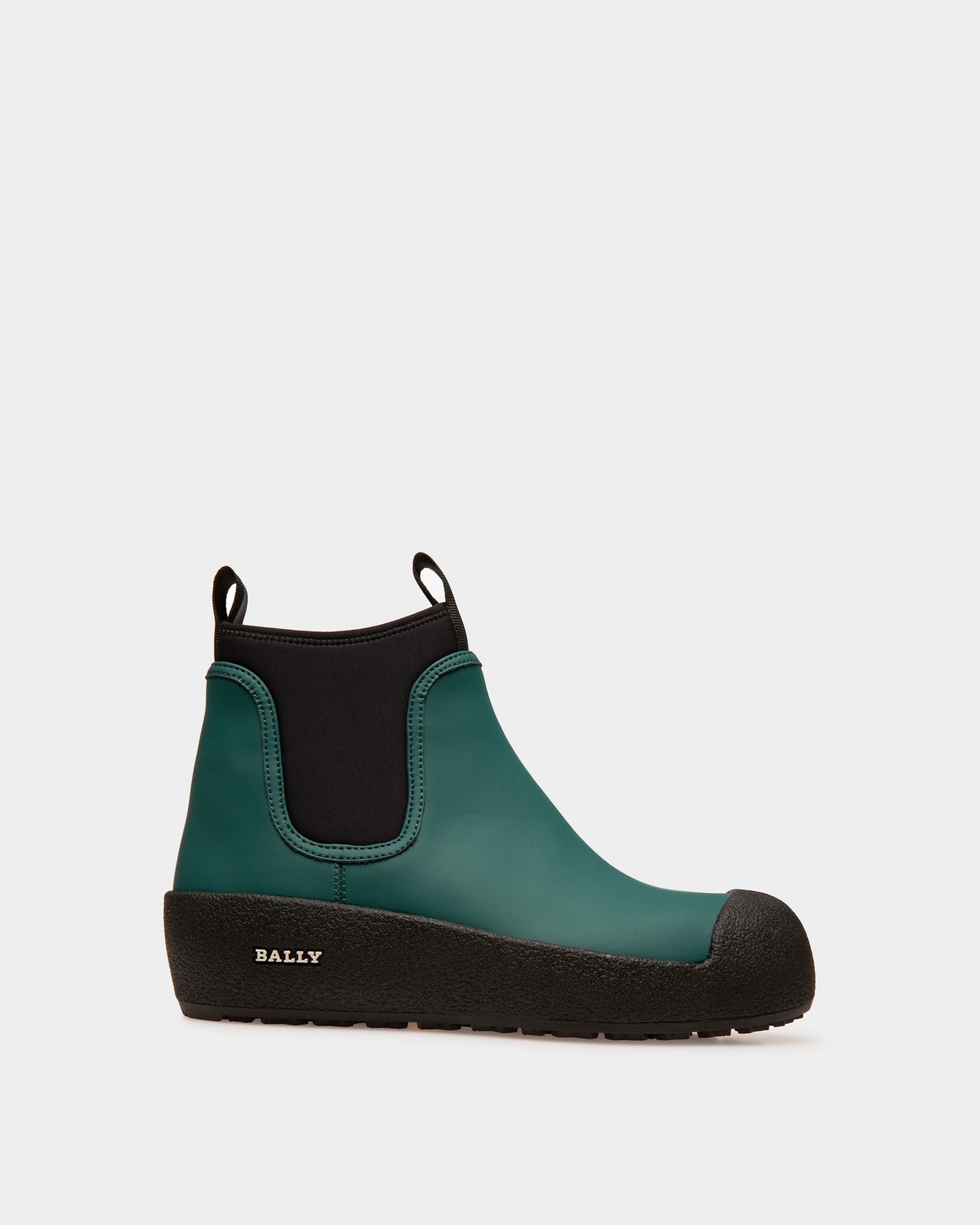 Bally Global - Gadey Botas De Piel Y Goma En Verde - Verde