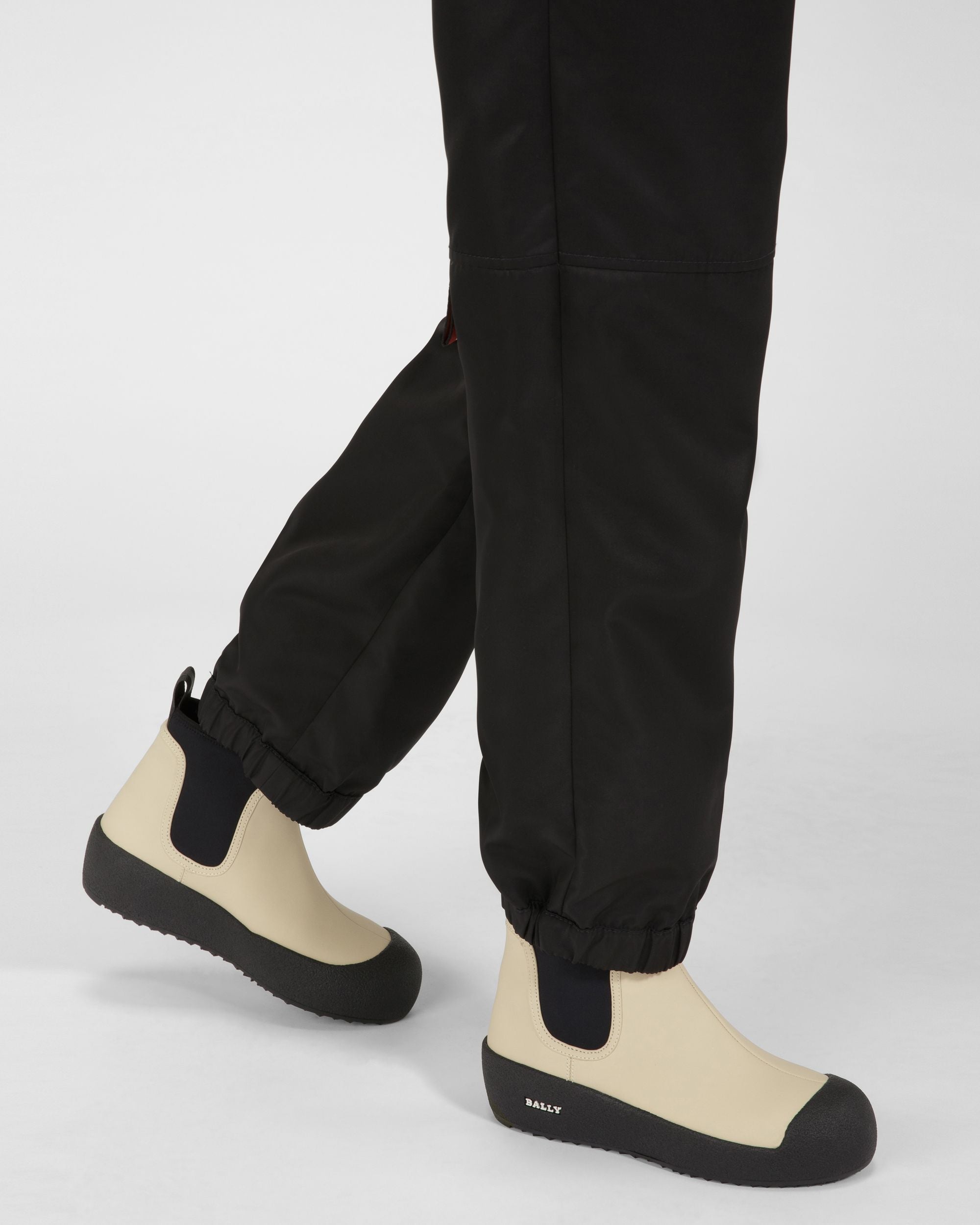Bally Global - Gadey Leather Booties In Beige - Multicolor
