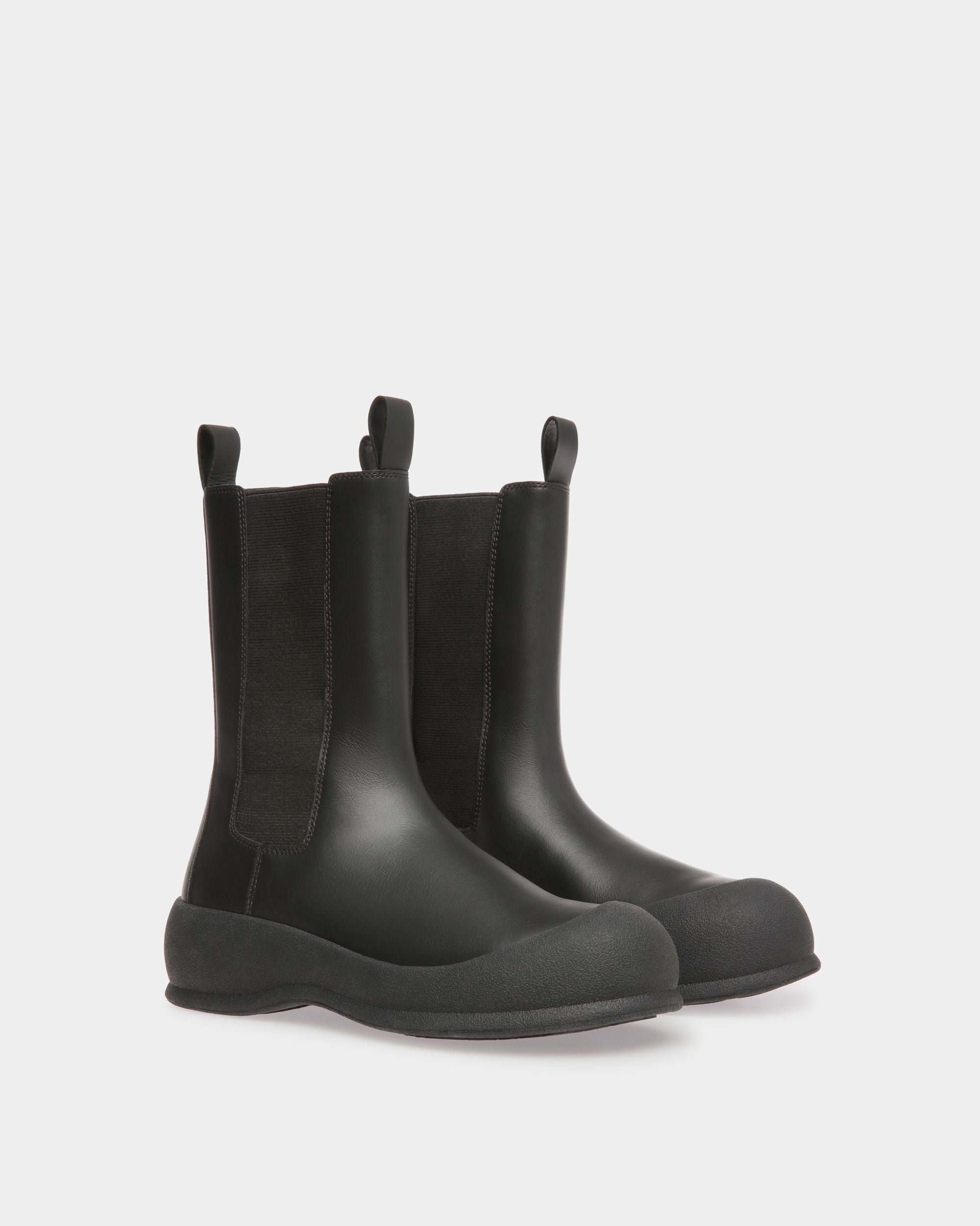 Bally Global - Frei Booties In Black Leather - Negro