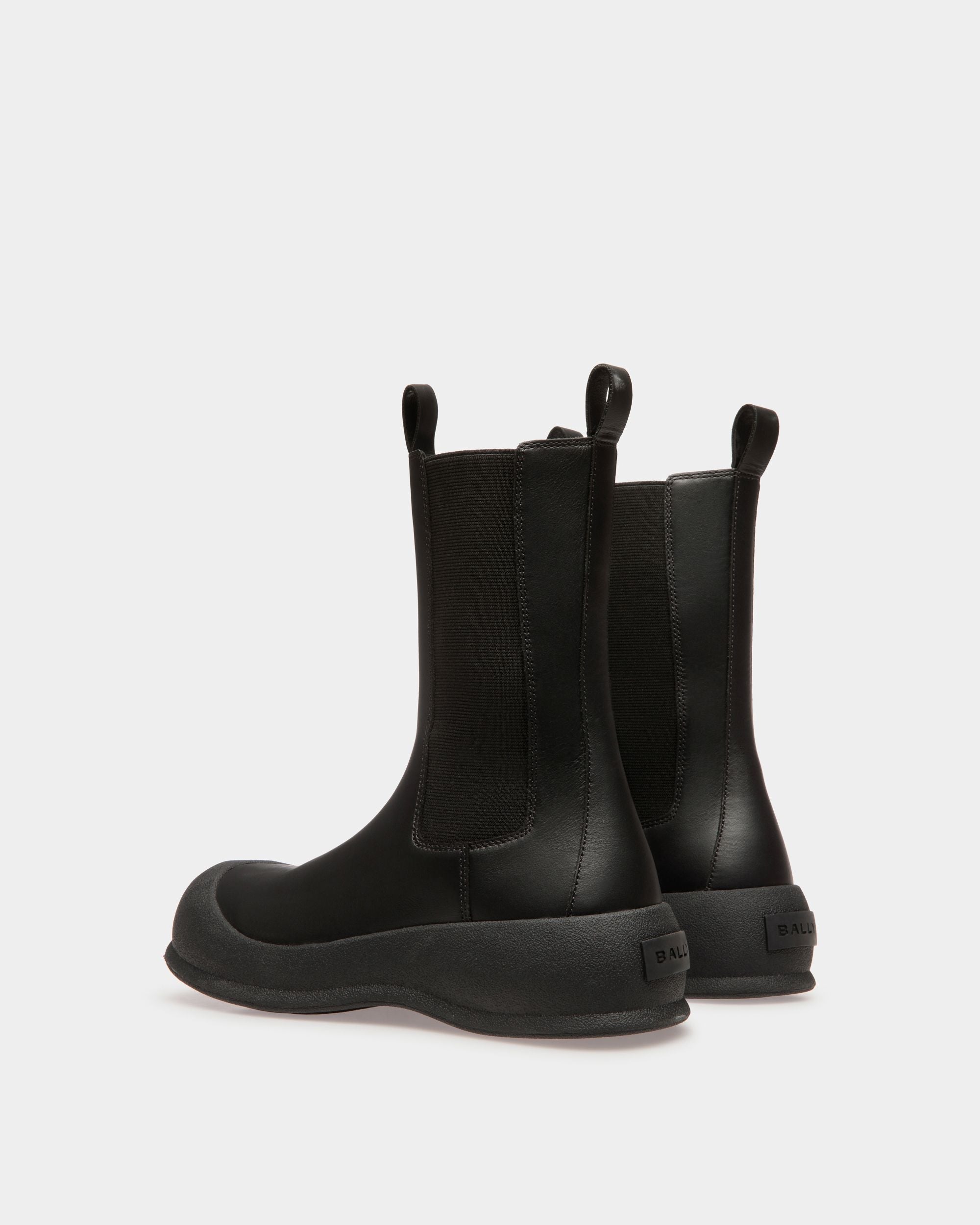 Bally Global - Frei Booties In Black Leather - Negro