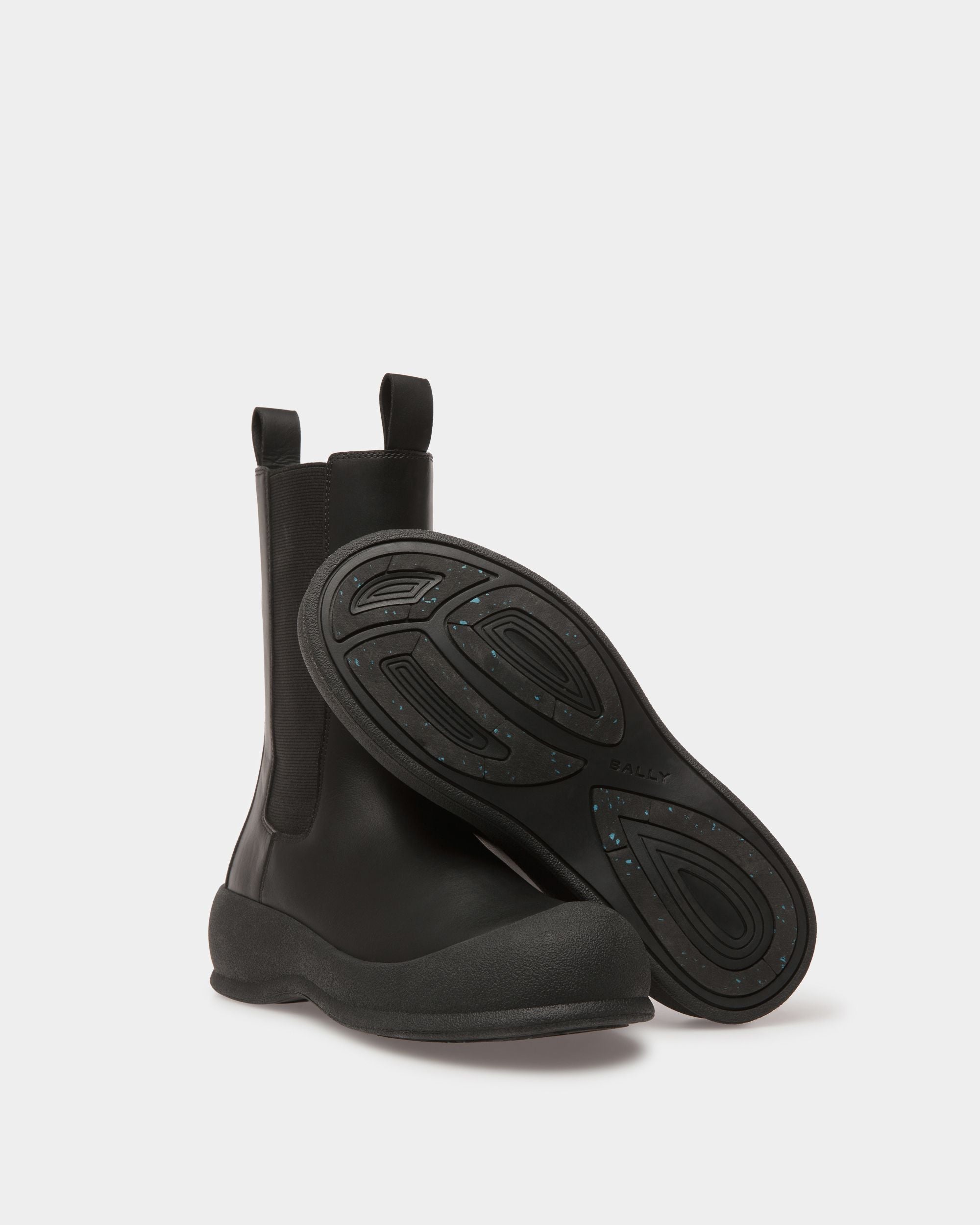 Bally Global - Frei Booties In Black Leather - Negro
