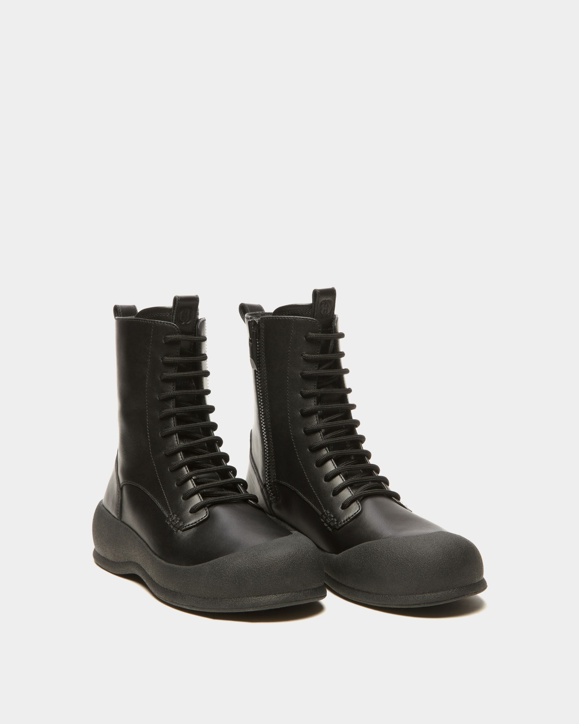 Bally Global - Frei Boots In Black Leather - Noir