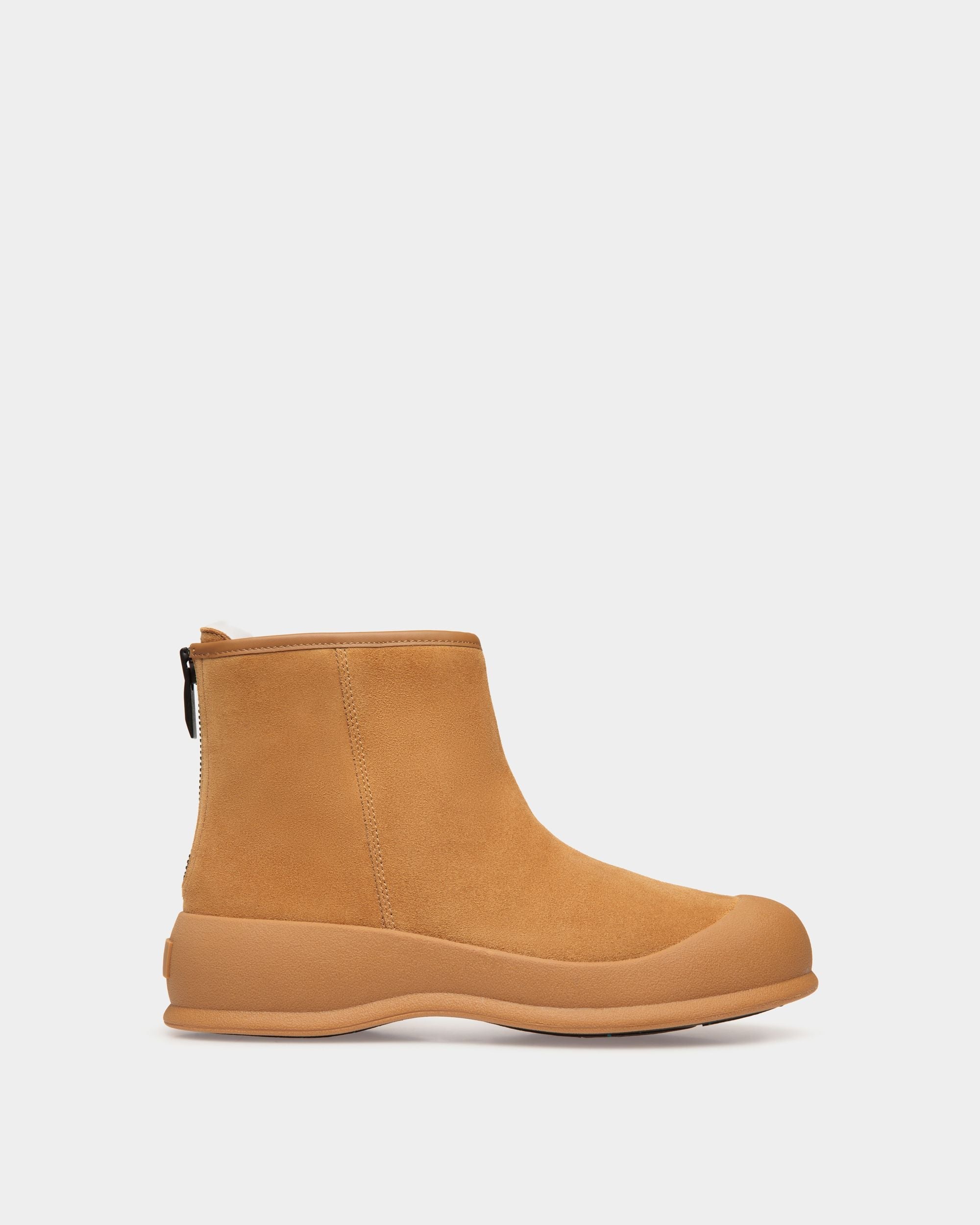 Bally Global - Bottine Frei En Daim Desert - Beige