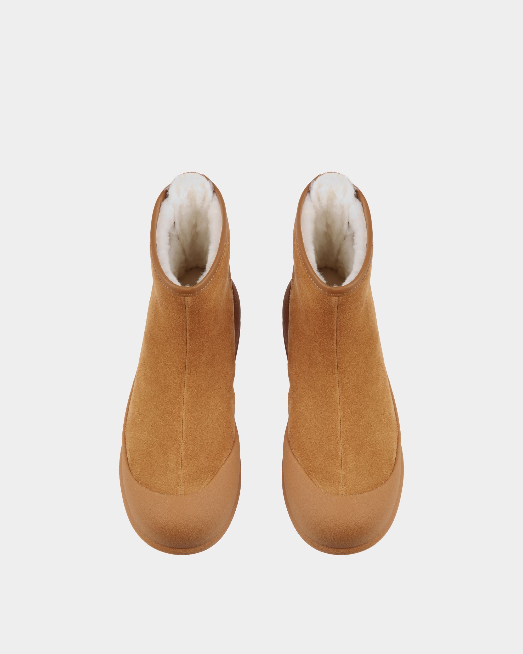 Bally Global - Bottine Frei En Daim Desert - Beige