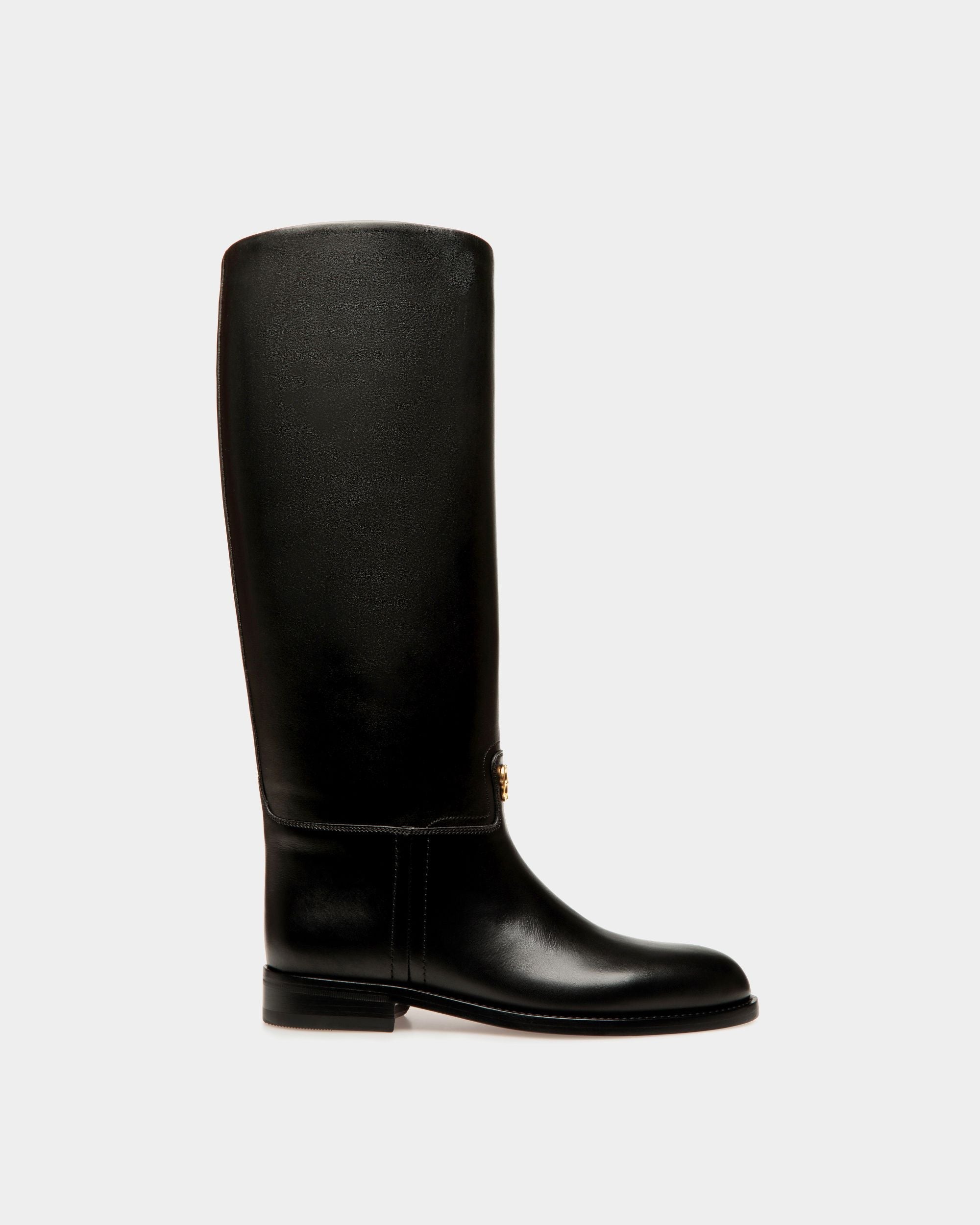 Bally Global - Huntington Long Boots In Black Leather - Black