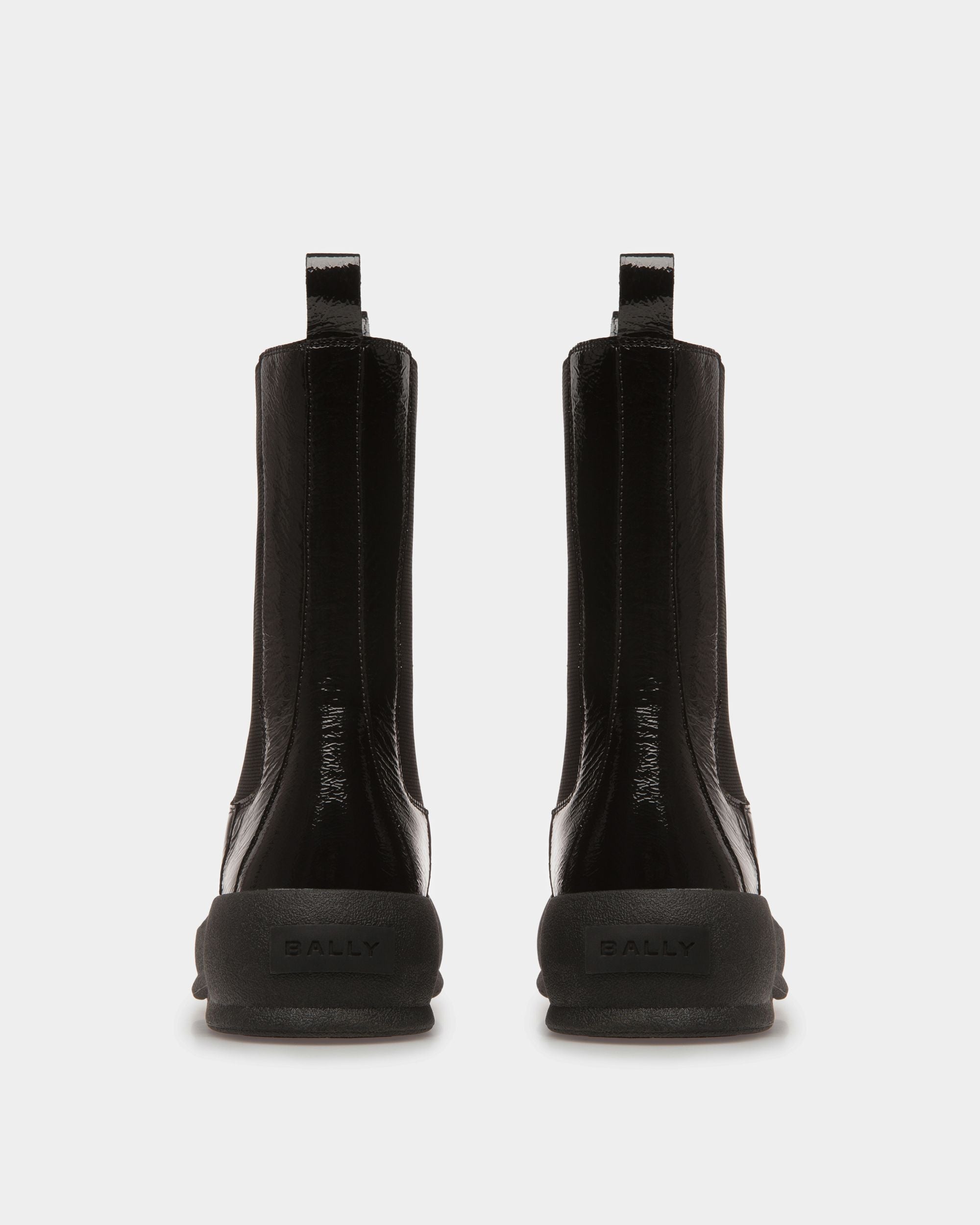 Bally Global - Botines Frei De Piel Negra - Negro