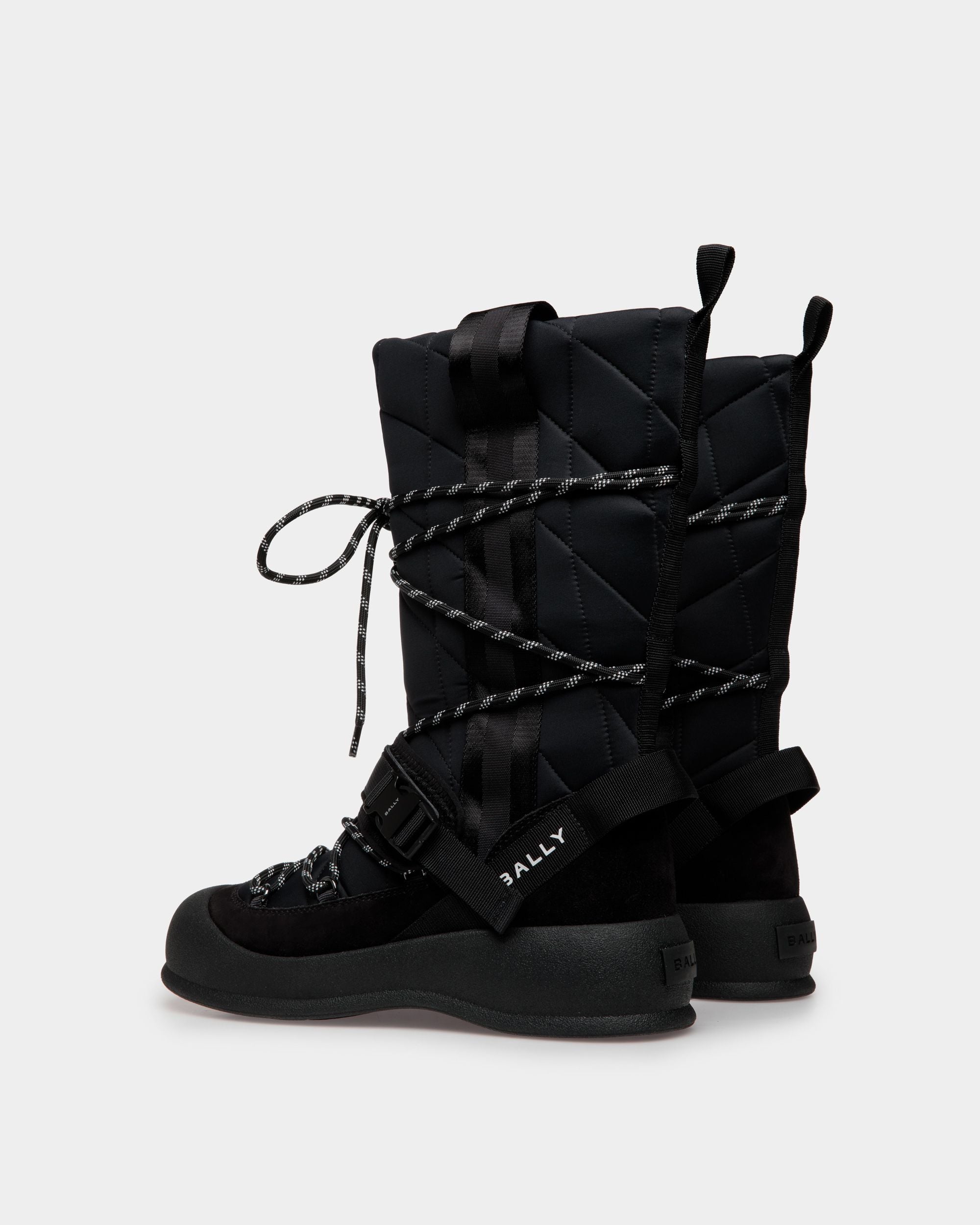 Bally Global - Frei Boot In Black Nylon - Black