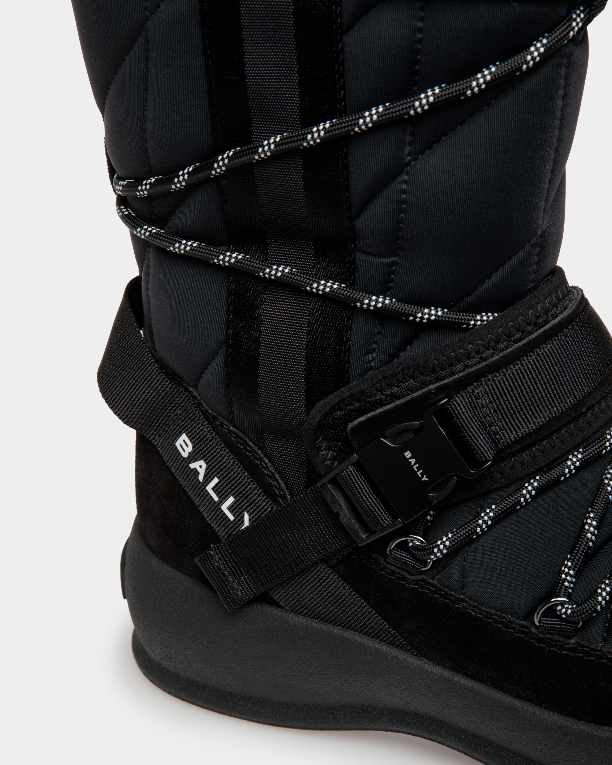 Bally Global - Frei Boot In Black Nylon - Black