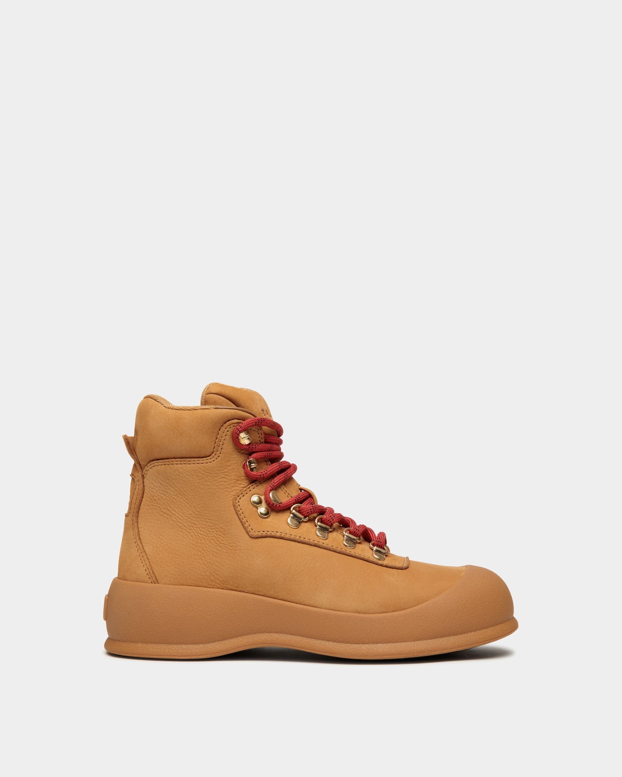 Bally Global - Bottine Frei En Daim Marron - Marron
