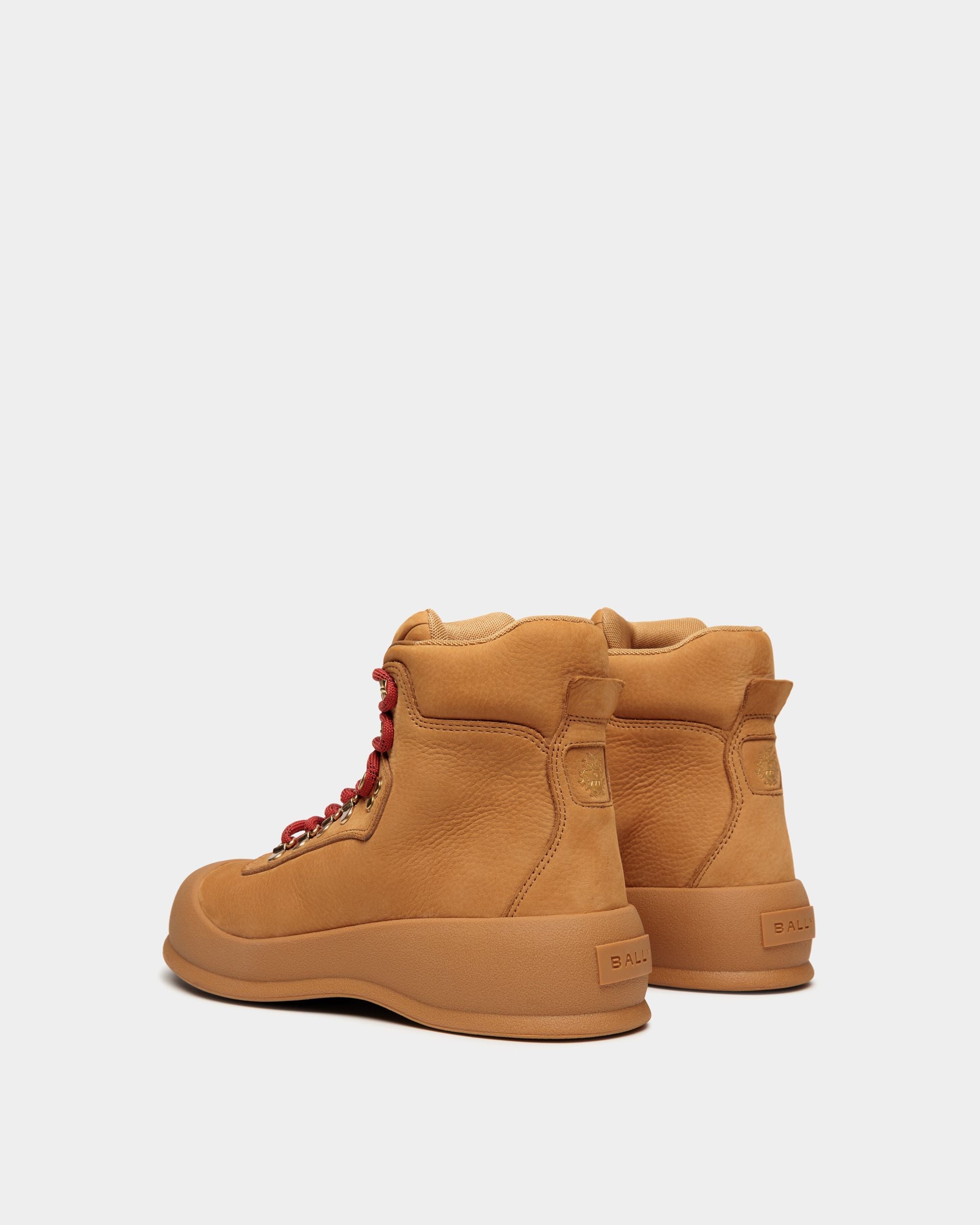 Bally Global - Bottine Frei En Daim Marron - Marron