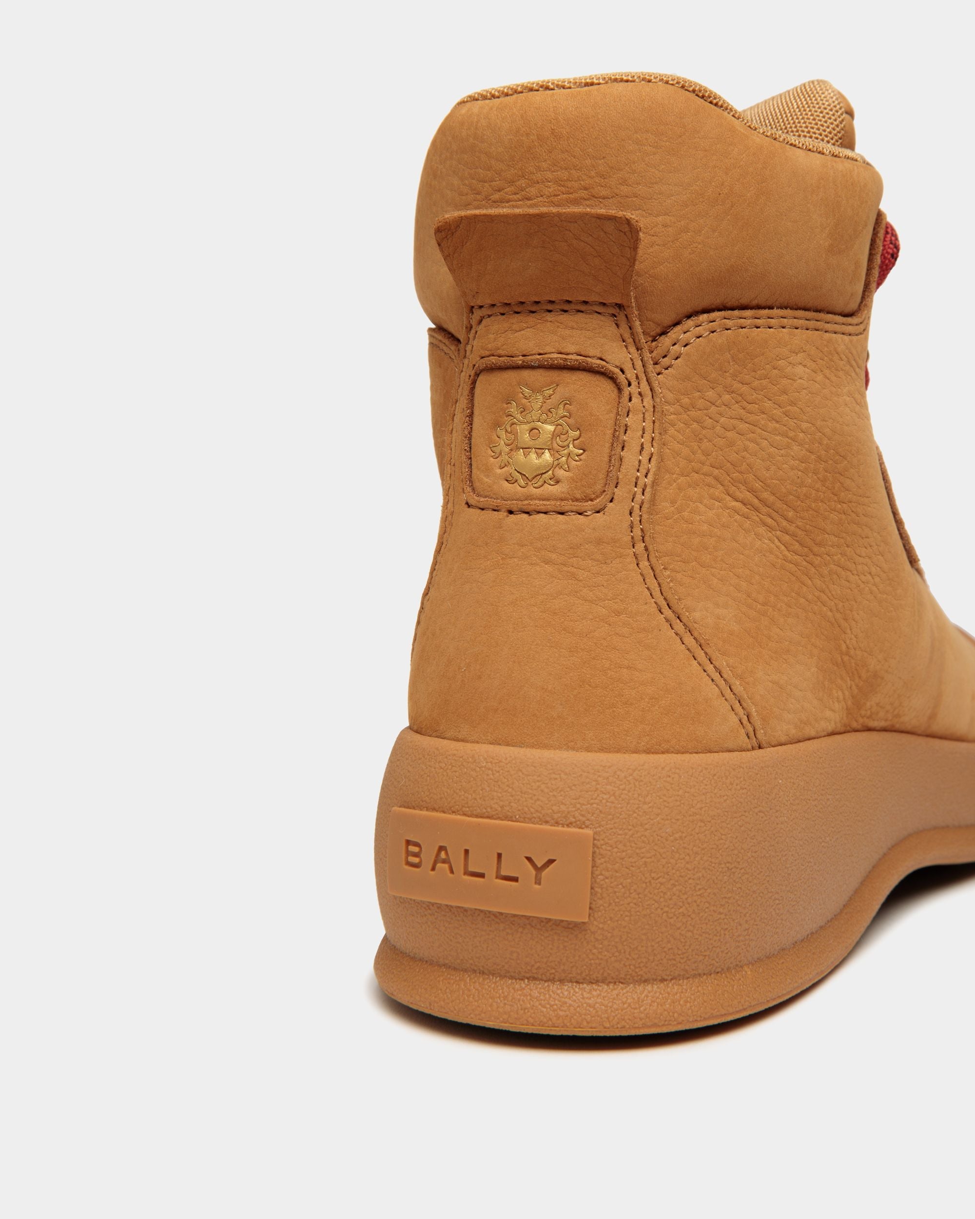 Bally Global - Bottine Frei En Daim Marron - Marron