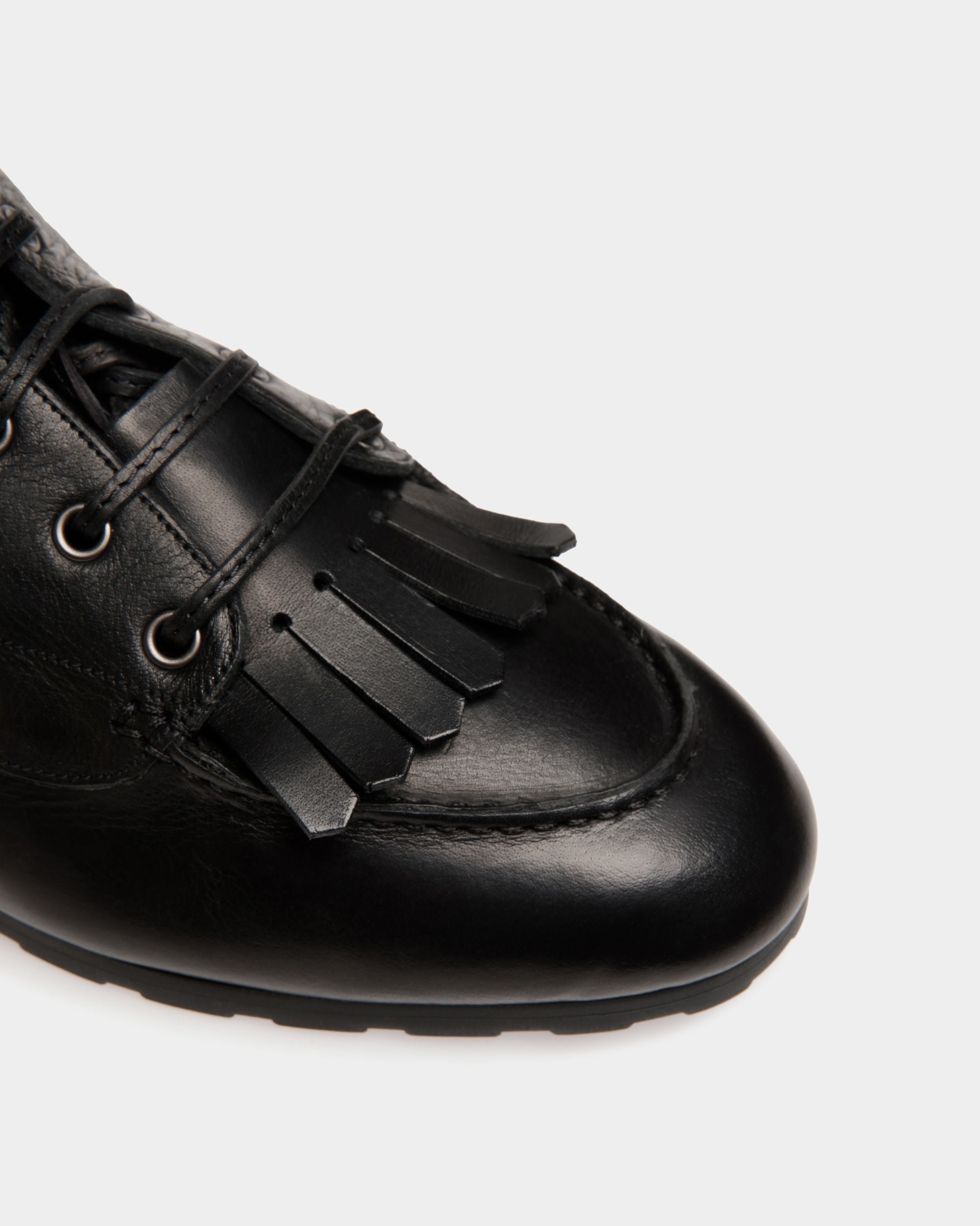 Bally Global - Plume Boot In Black Leather - Noir