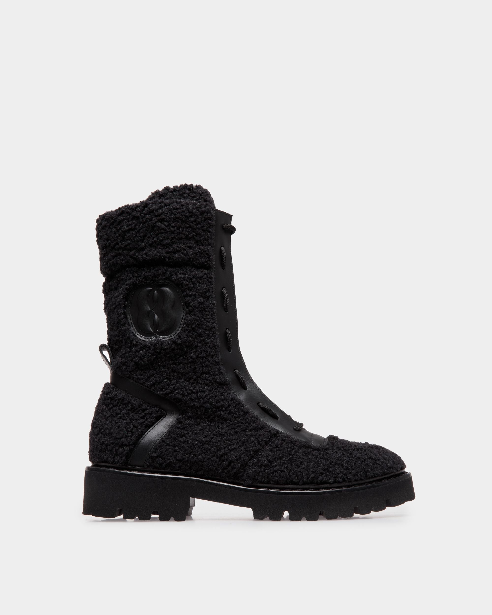 Bally Global - Botas Enga De Piel Negra - Negro