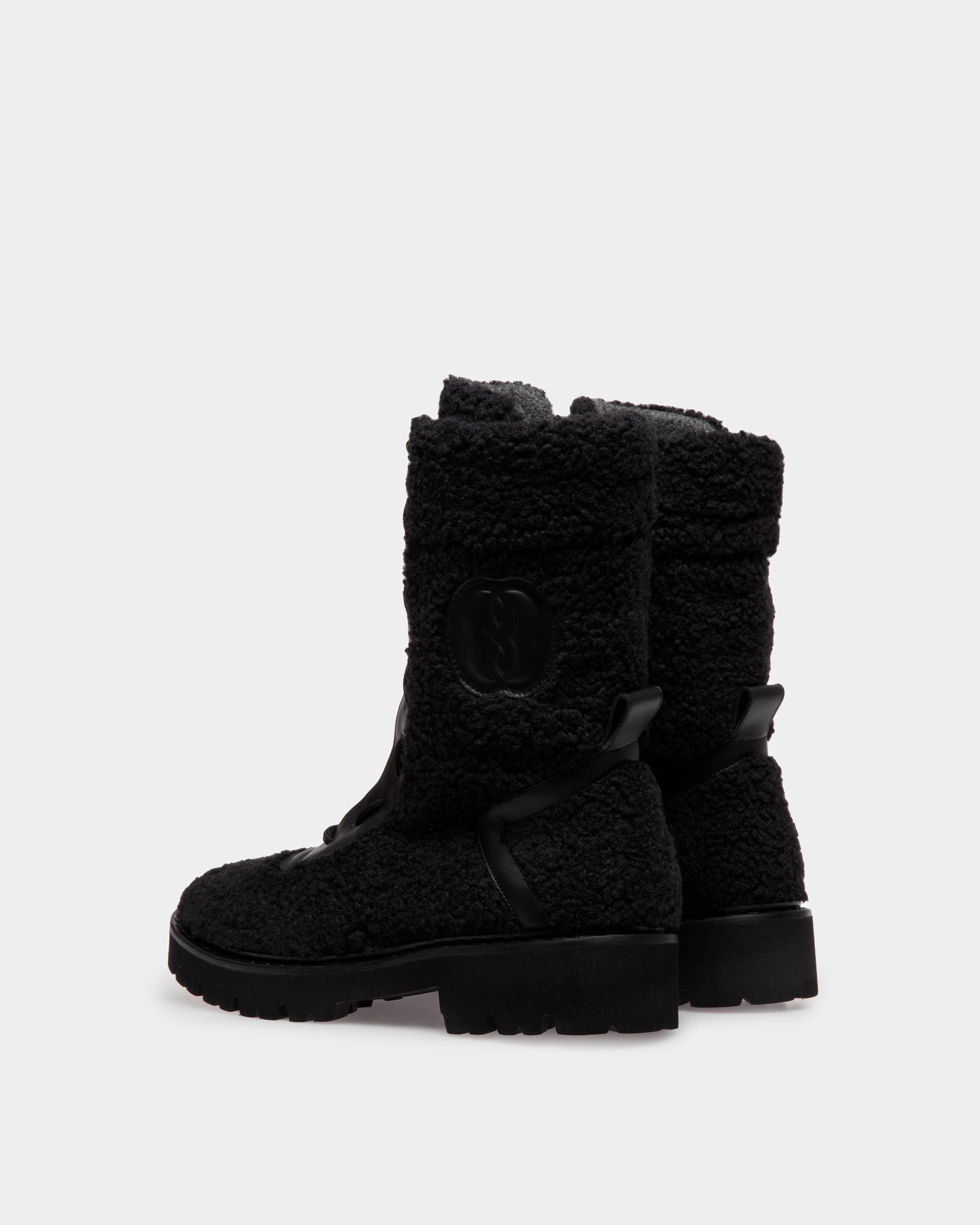 Bally Global - Botas Enga De Piel Negra - Negro