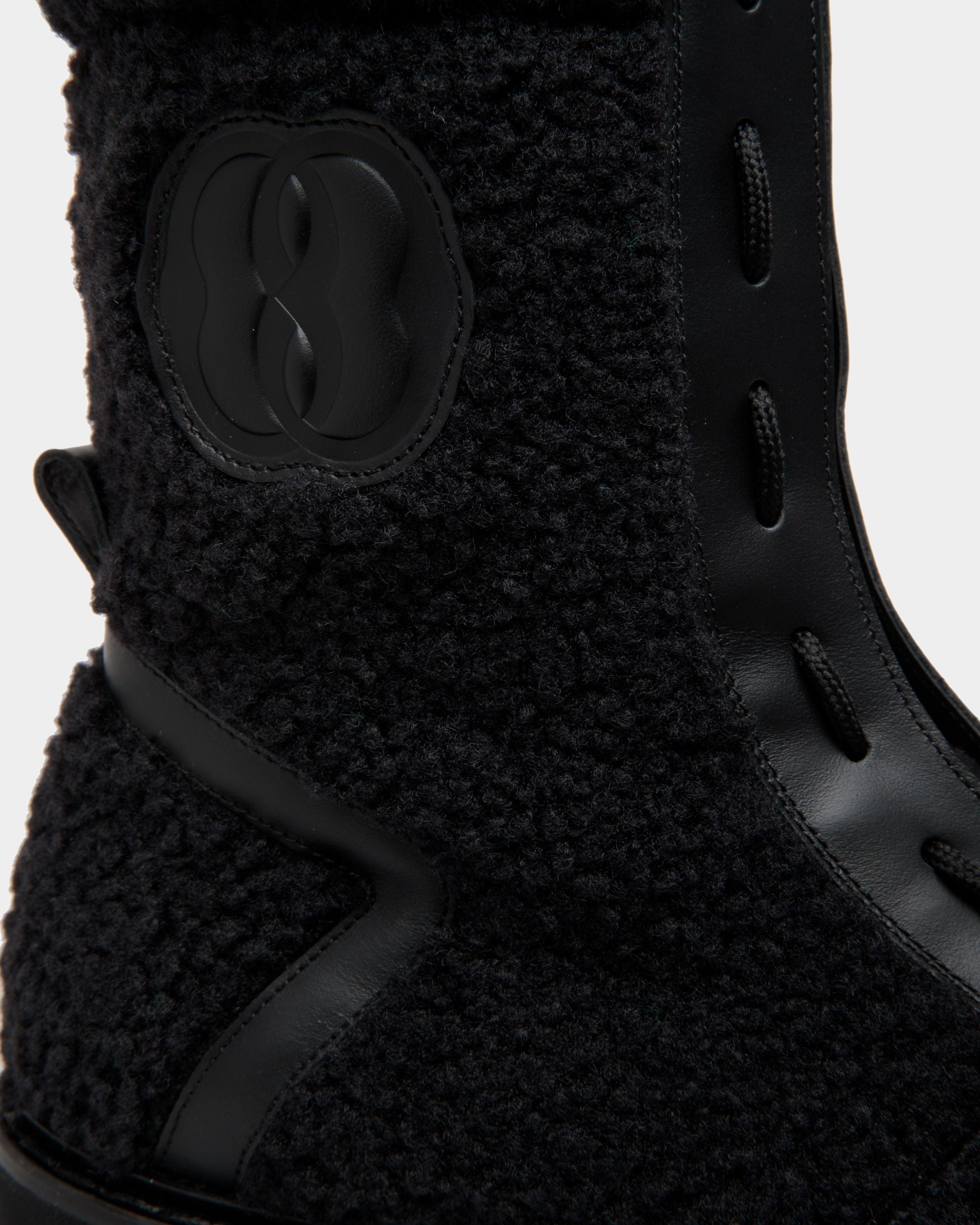 Bally Global - Botas Enga De Piel Negra - Negro