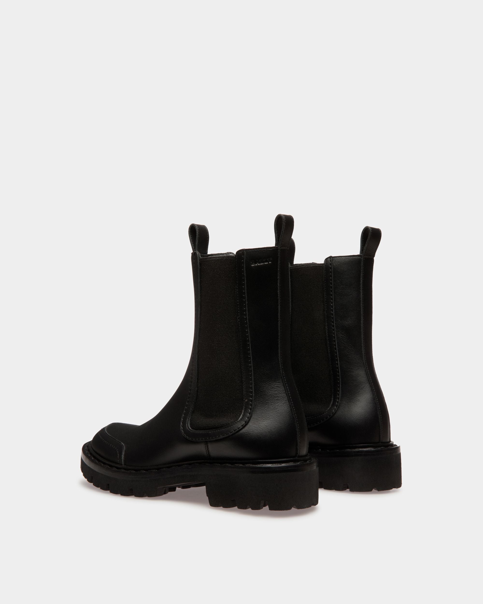 Bally Global - Enga Boots In Black Leather - Black
