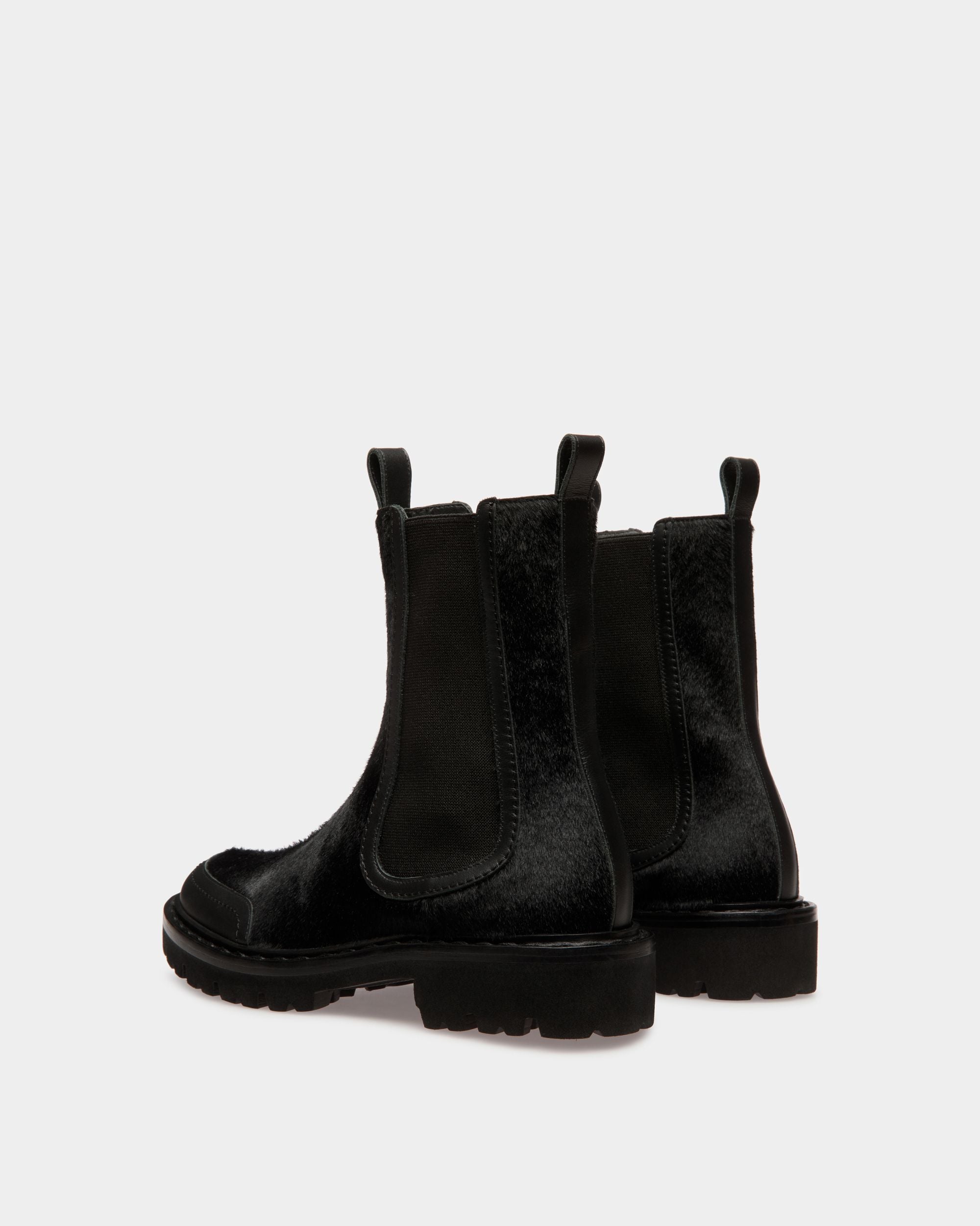 Bally Global - Botas Enga De Piel Negra - Negro