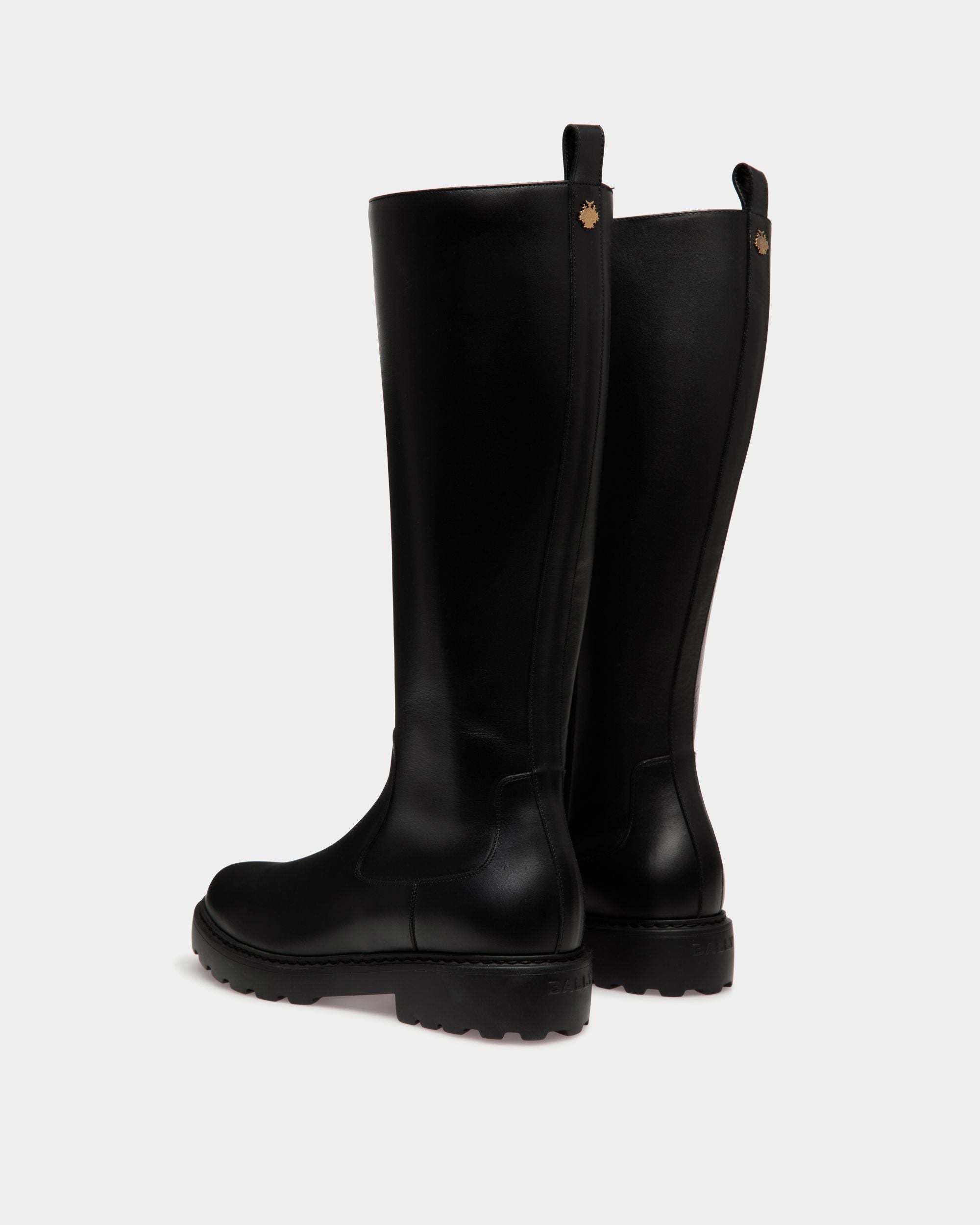 Bally Global - Gusto Long Boot In Black Bovine - Black