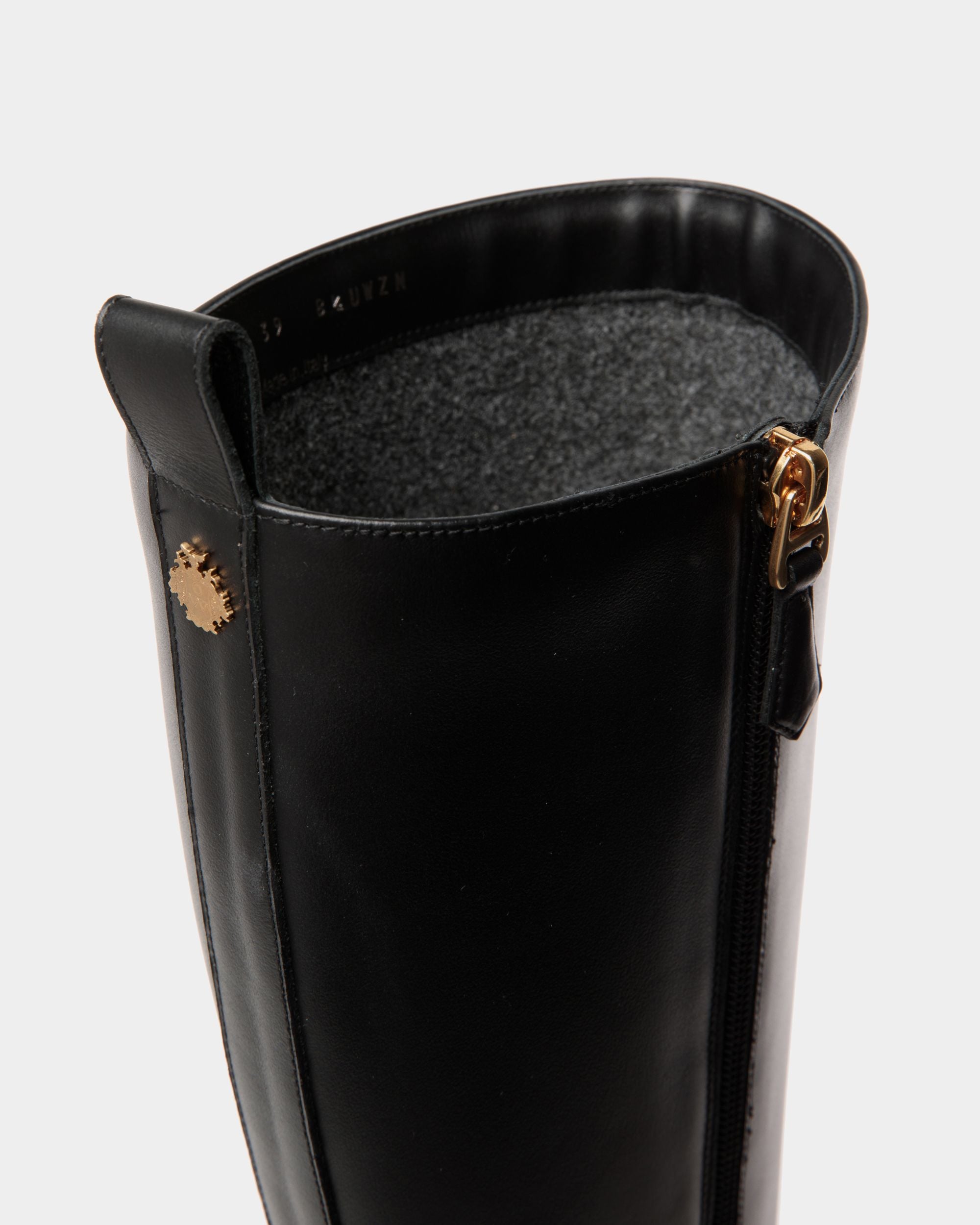 Bally Global - Gusto Long Boot In Black Bovine - Black