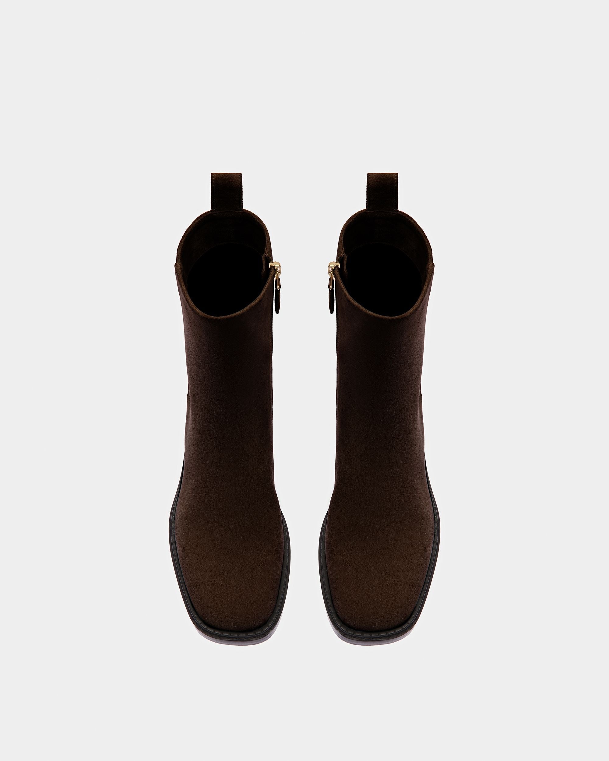 Bally Global - Austine Botas De Piel En Ébano - Marrón
