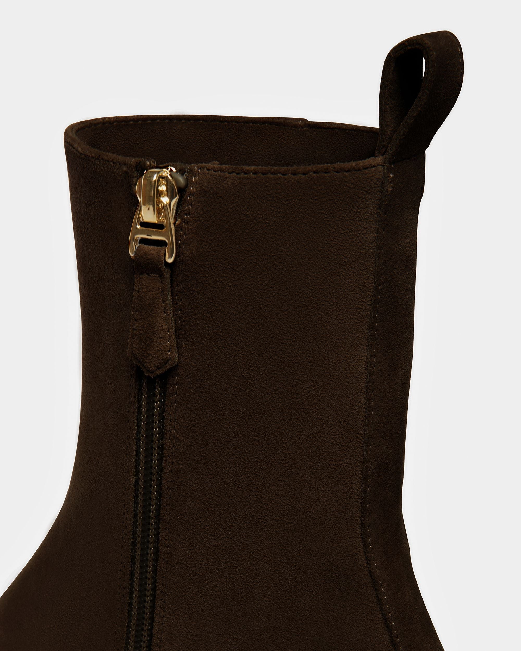Bally Global - Austine Botas De Piel En Ébano - Marrón