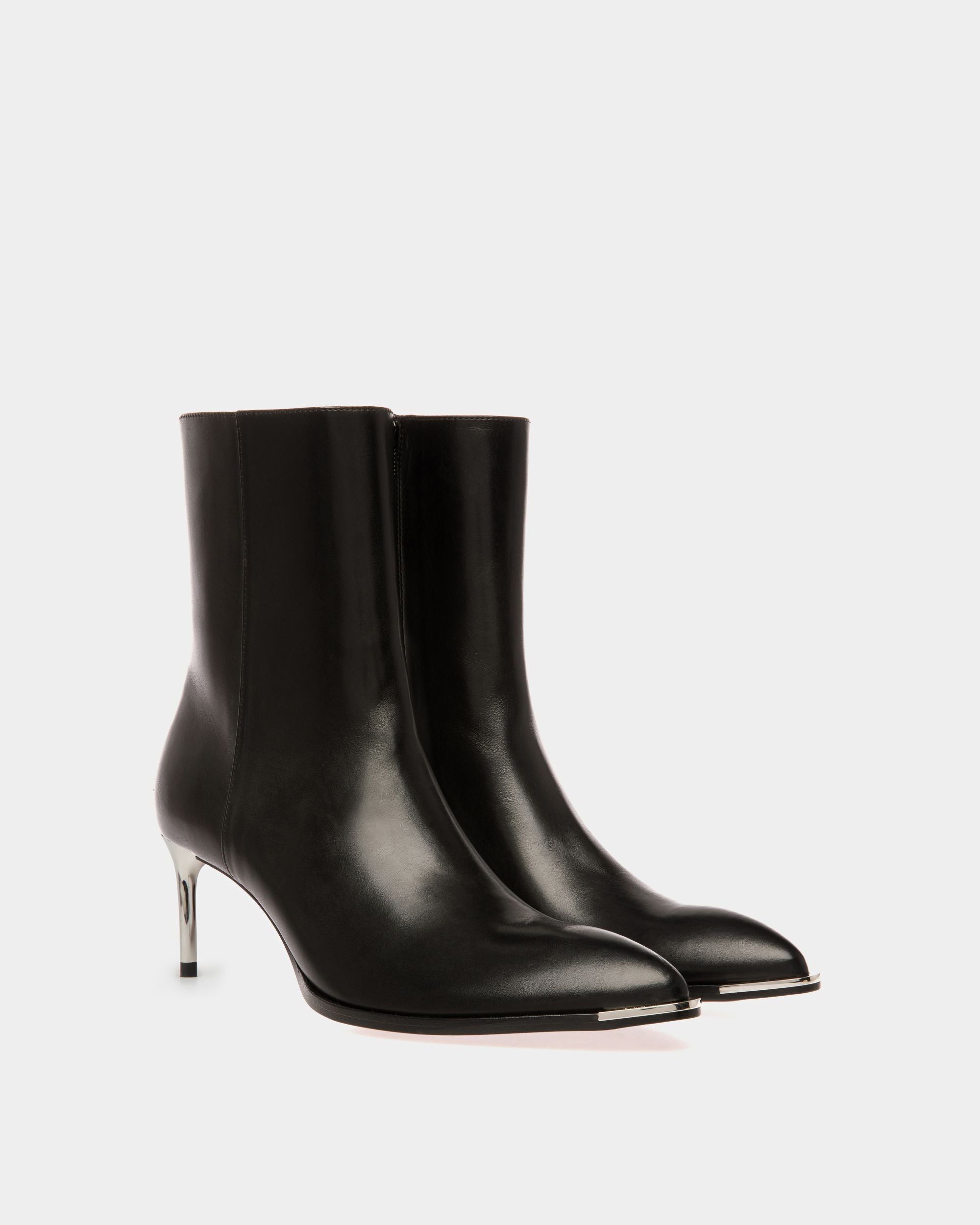 Bally Global - Hannika Boots In Black Leather - Black
