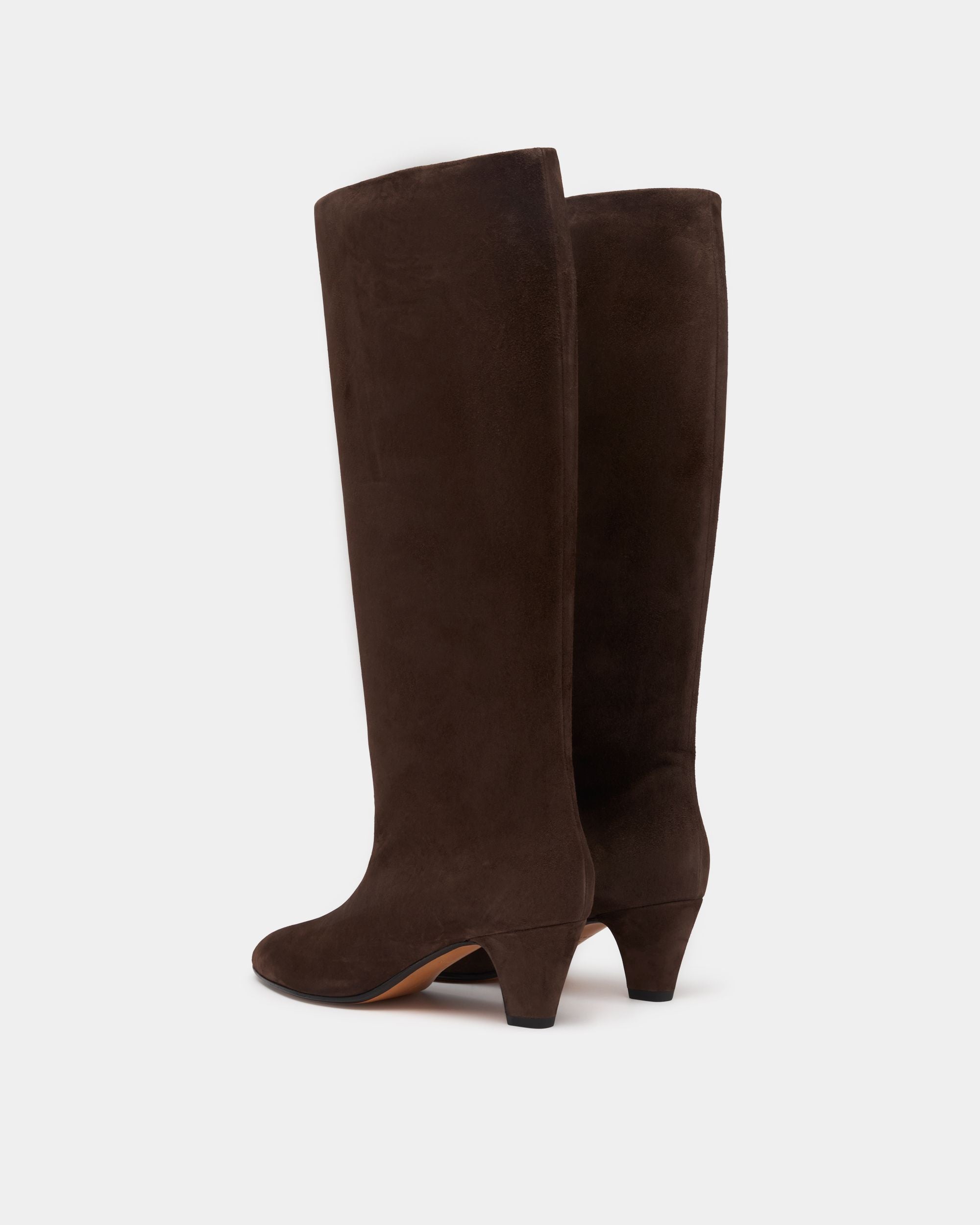 Bally Global - Alva Boot in Ebano Suede - Brown