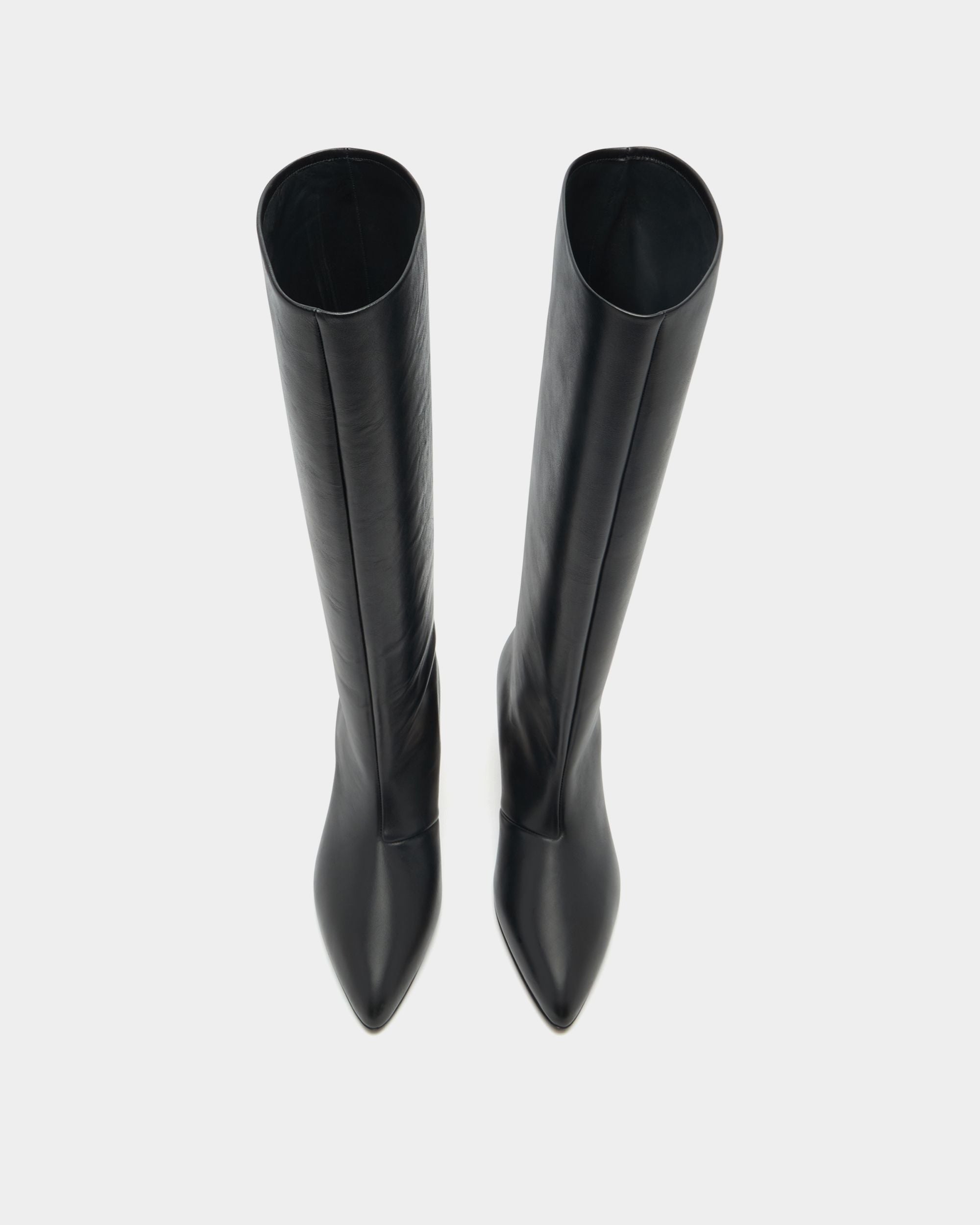 Bally Global - Alva Boot in Black Suede Leather - Black
