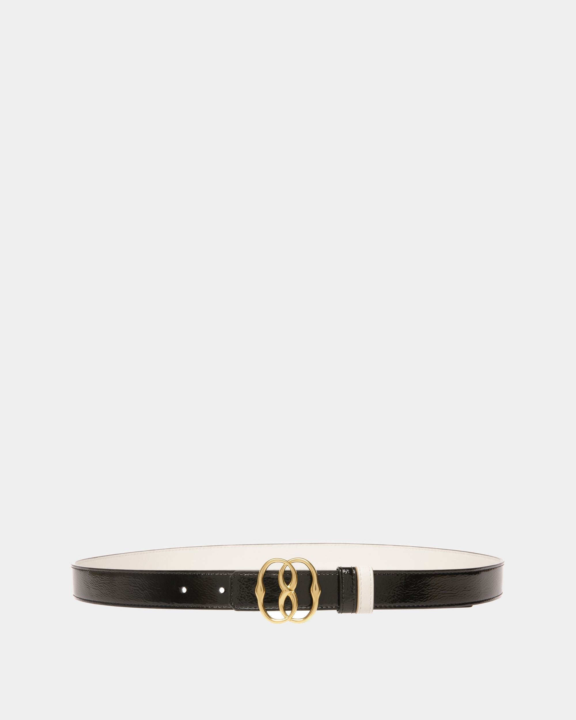 Bally Global - Ceinture Habillée Emblem En Cuir Noir - Noir