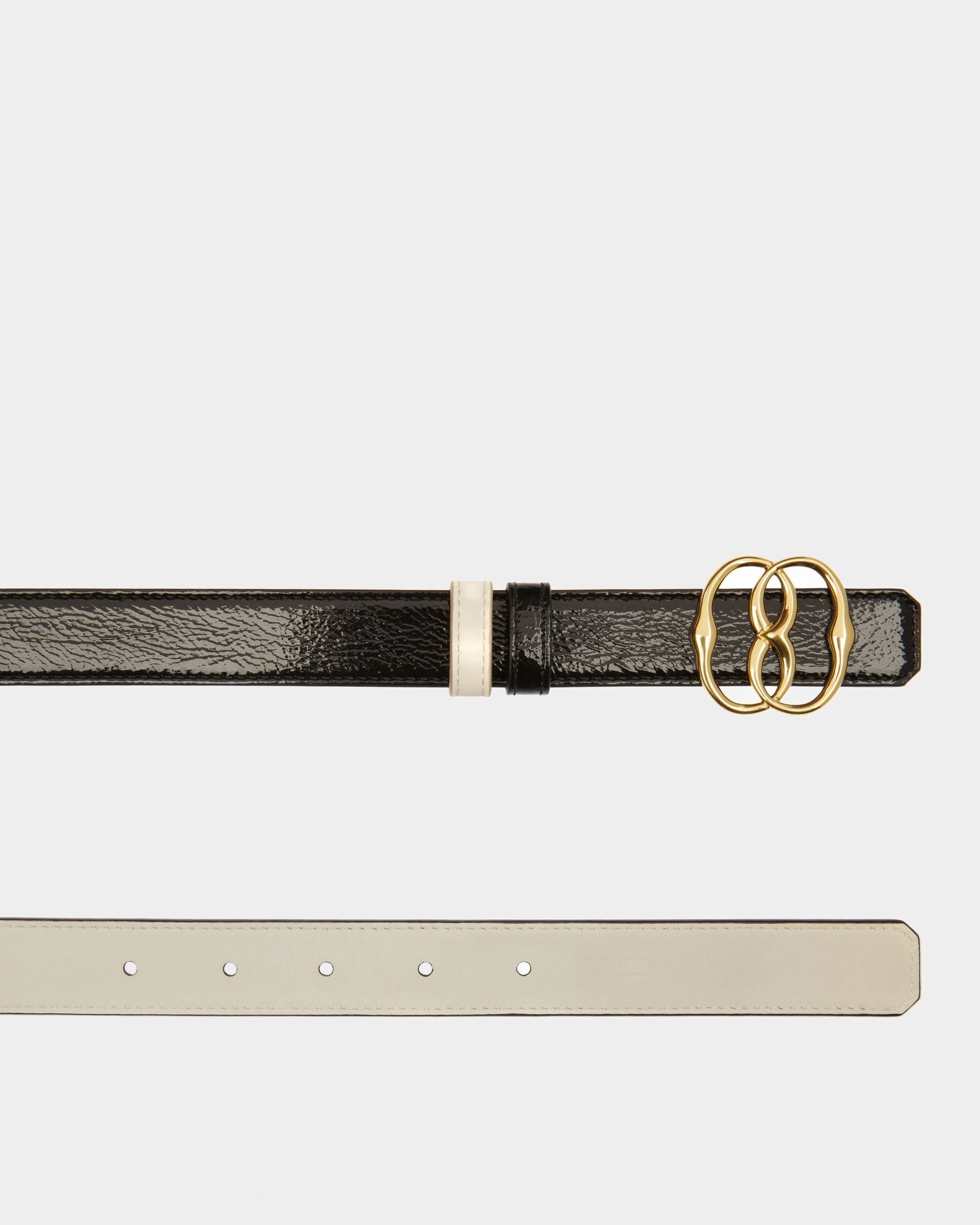 Bally Global - Ceinture Habillée Emblem En Cuir Noir - Noir