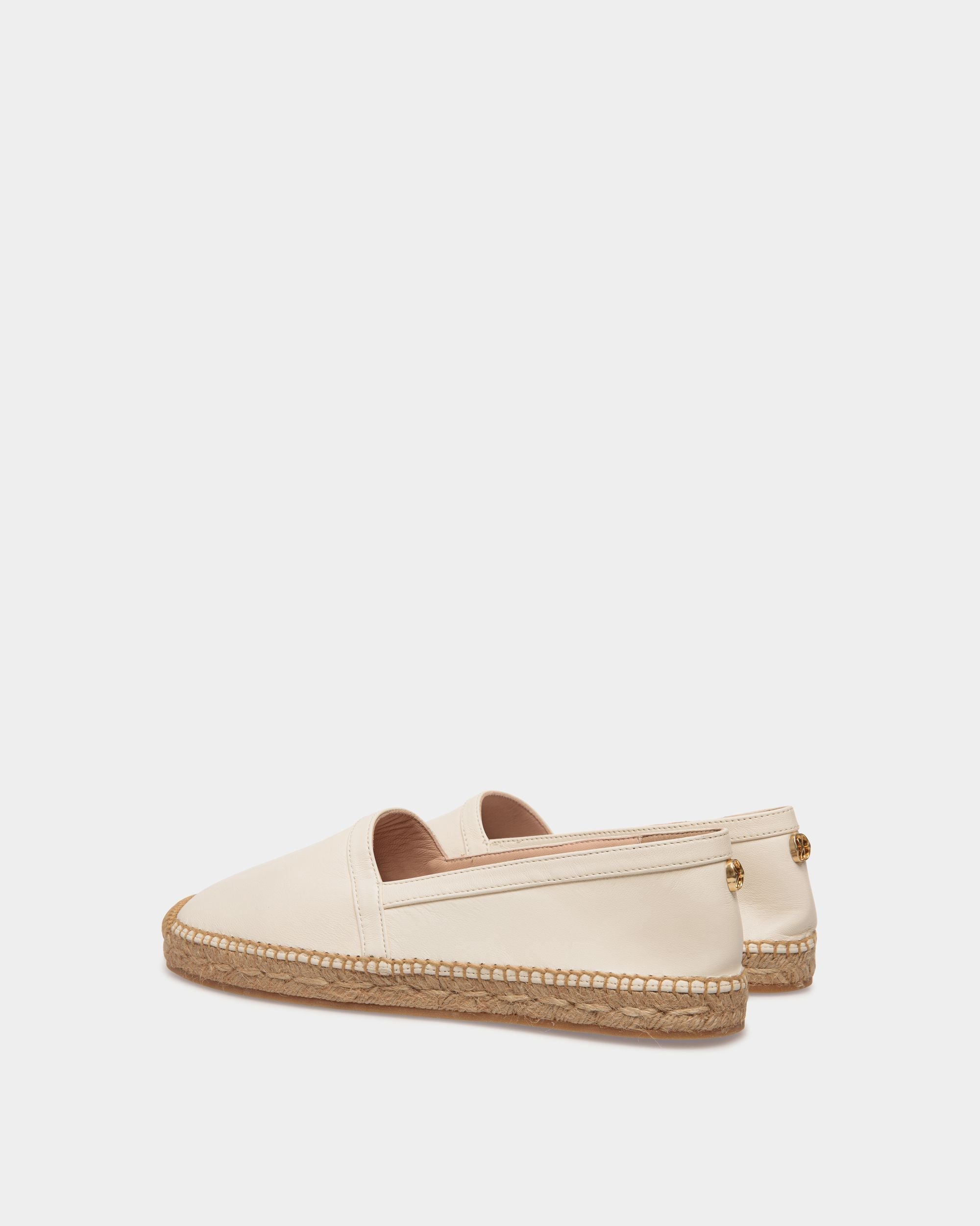 Bally Global - Urdy Espadrille in Nappa Leather - Blanc