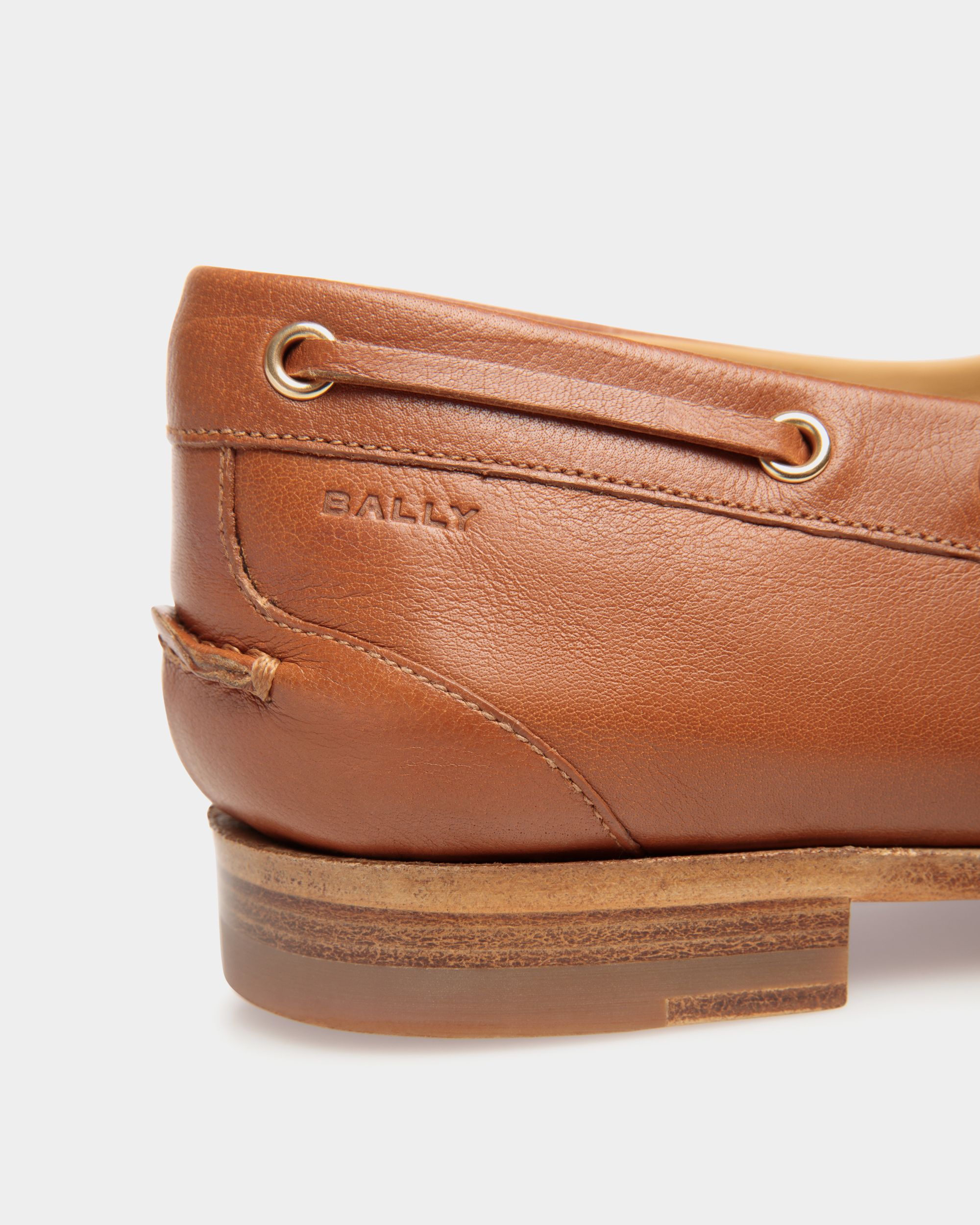 Bally Global - Plume Moccasin in Brown Leather - Brown