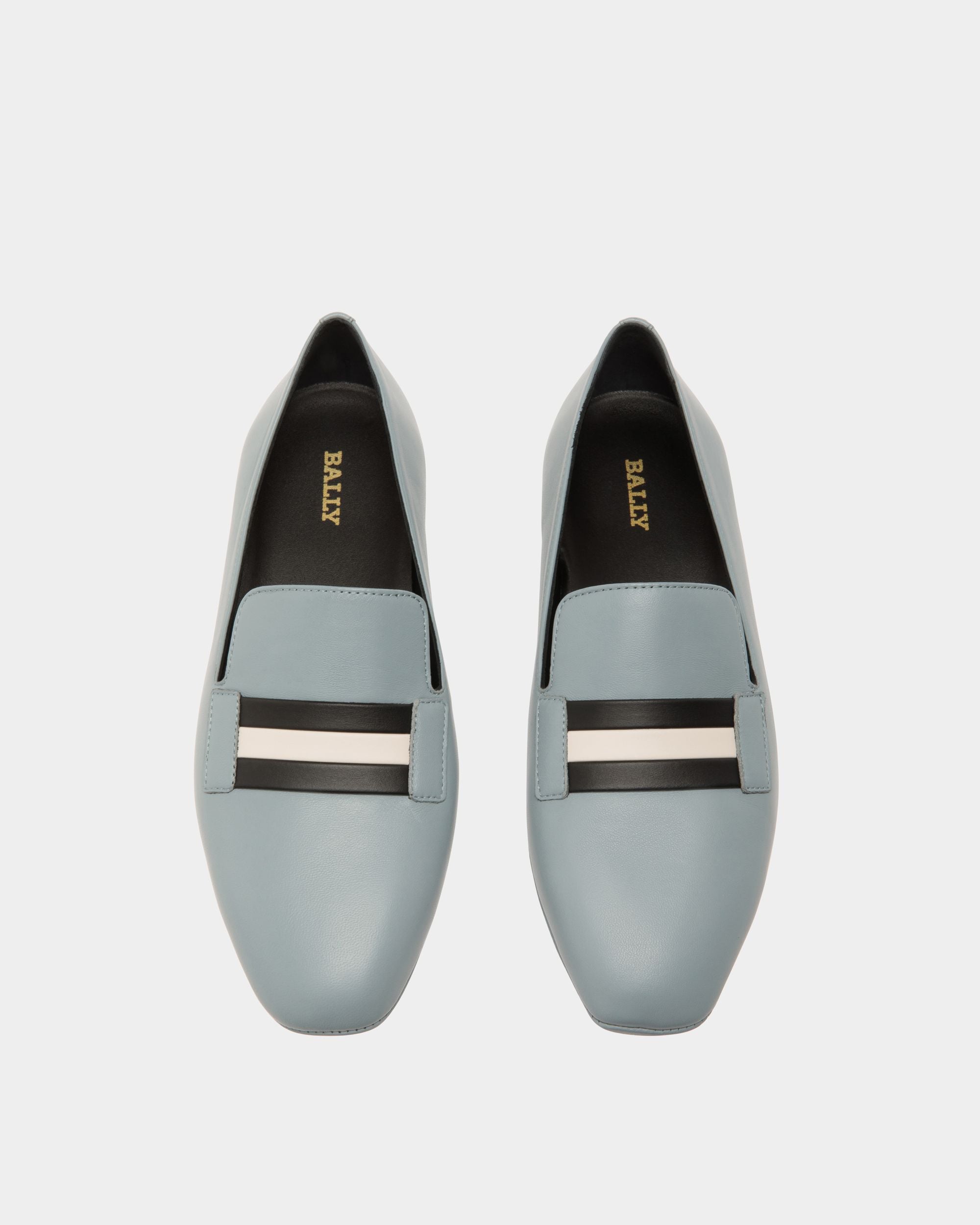 Bally Global - Slipper in Blue Leather - Blue