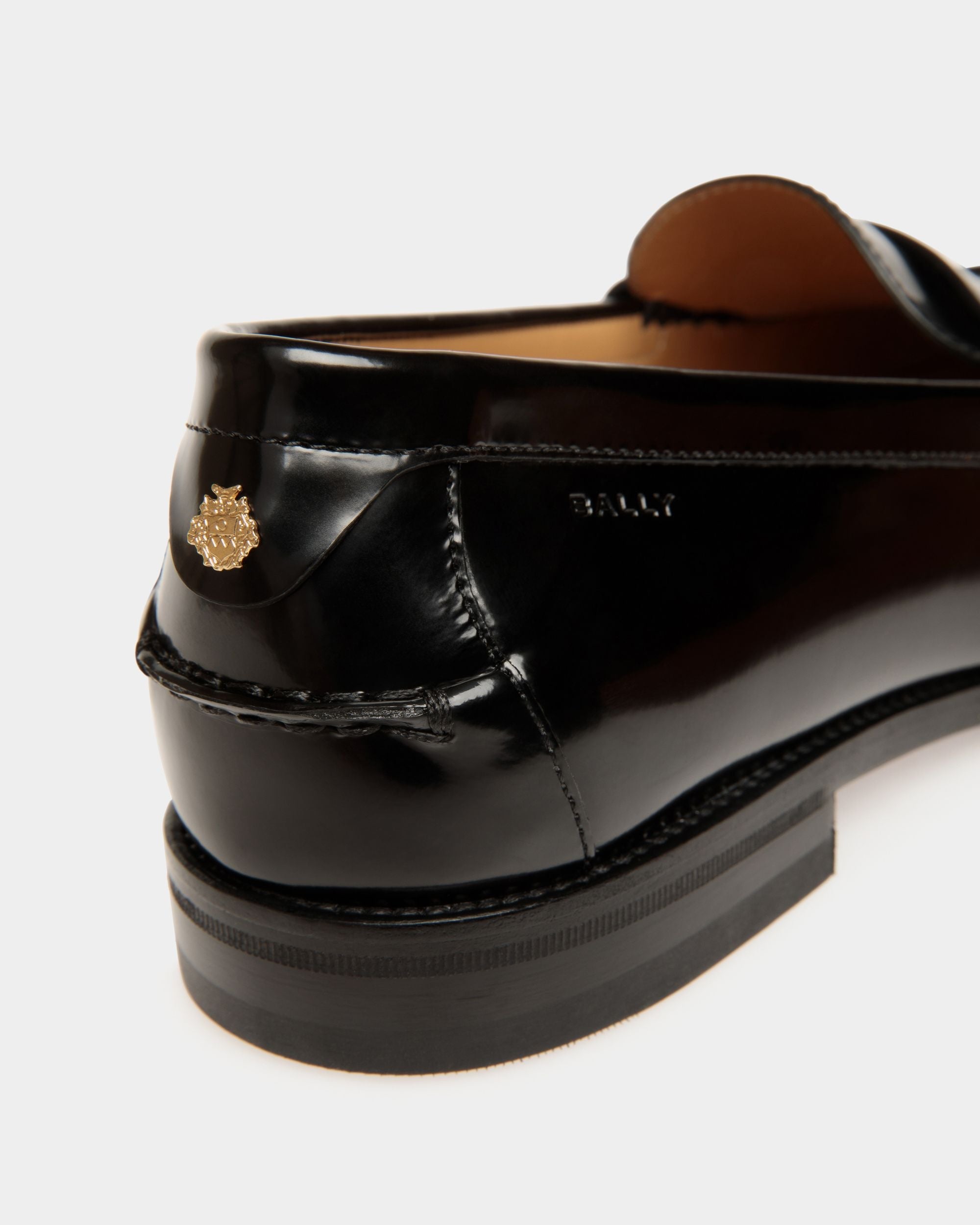 Bally Global - Mocasín Capitol De Piel Negra - Negro