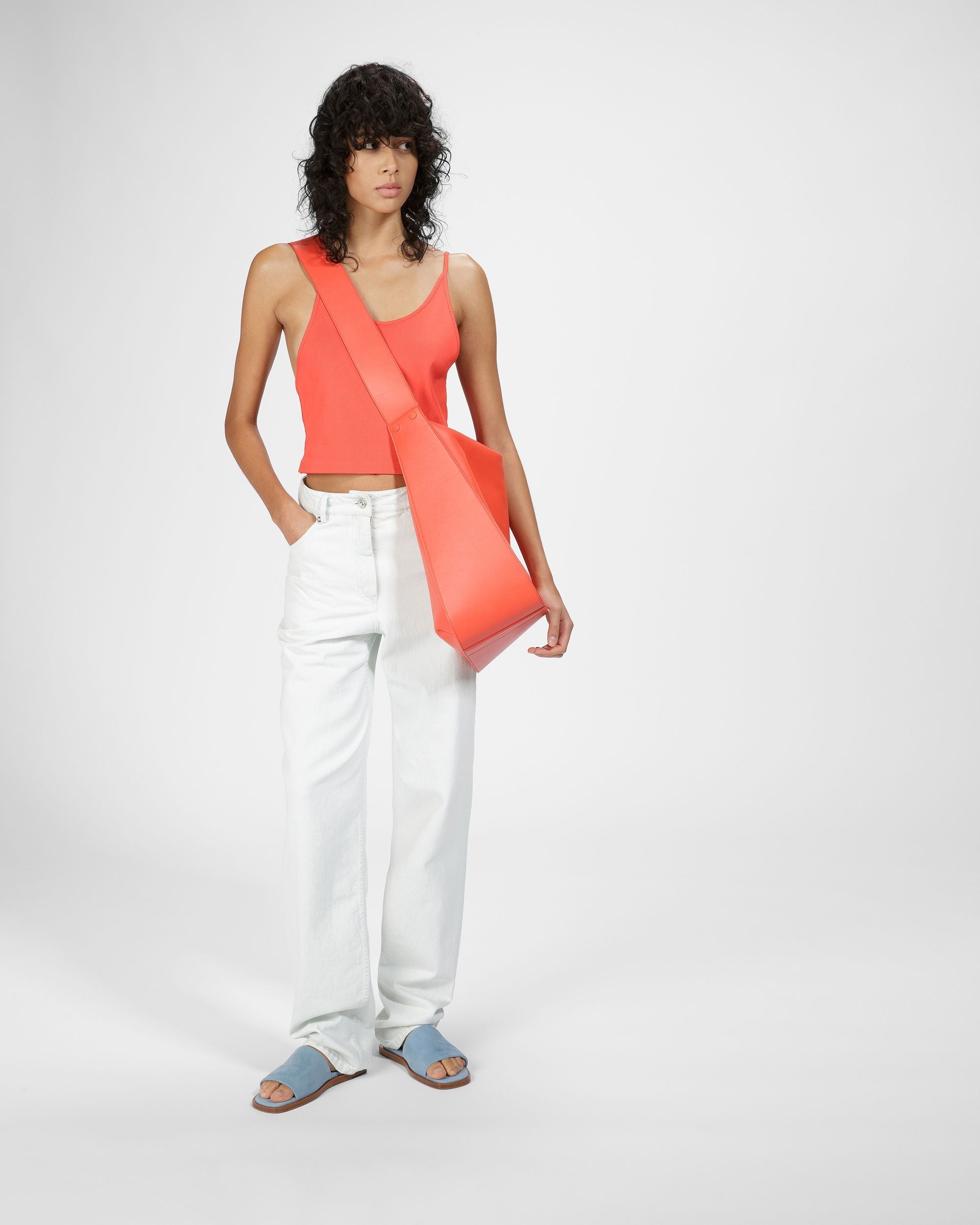 Bally Global - Sabian Sandalias De Piel En Azul Claro - Azul