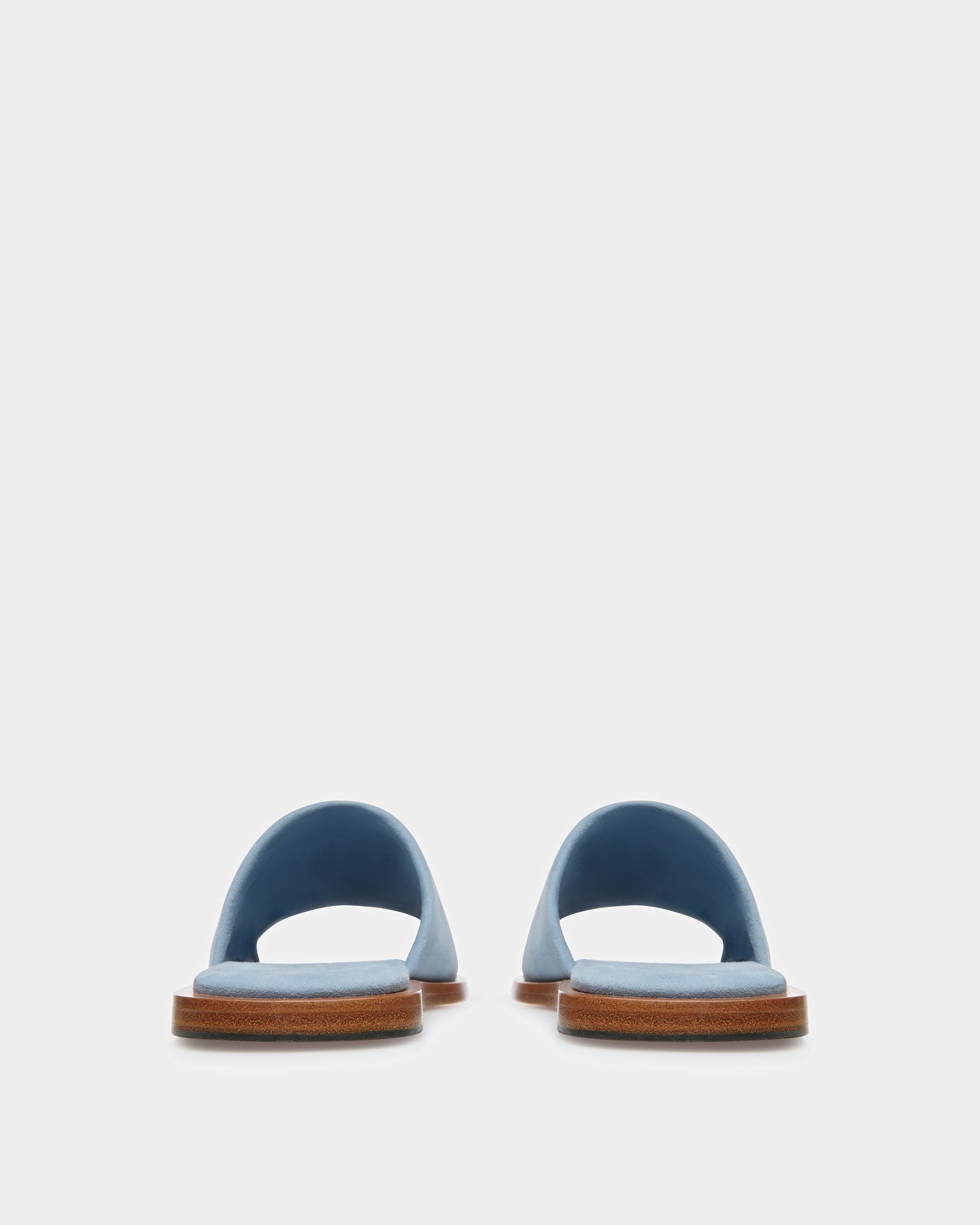 Bally Global - Sabian Sandalias De Piel En Azul Claro - Azul
