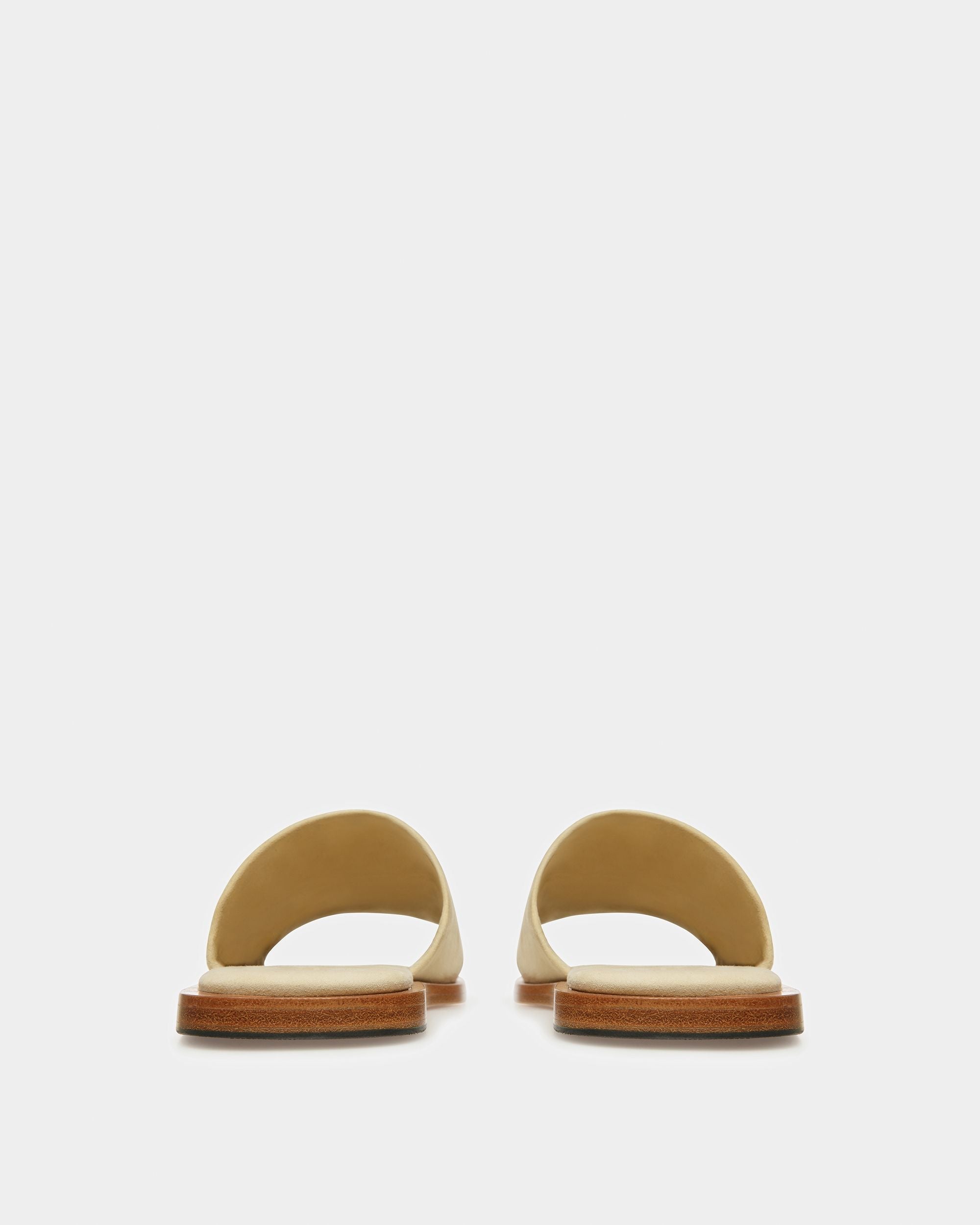 Bally Global - Sabian Leather Sandals In Fossil - Beige