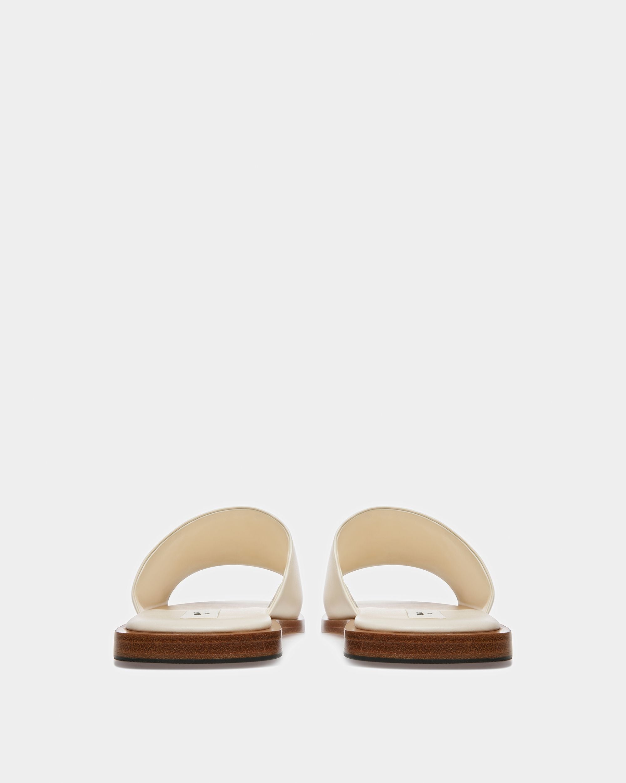 Bally Global - Sabian Sandalias De Piel Color Hueso - Blanco